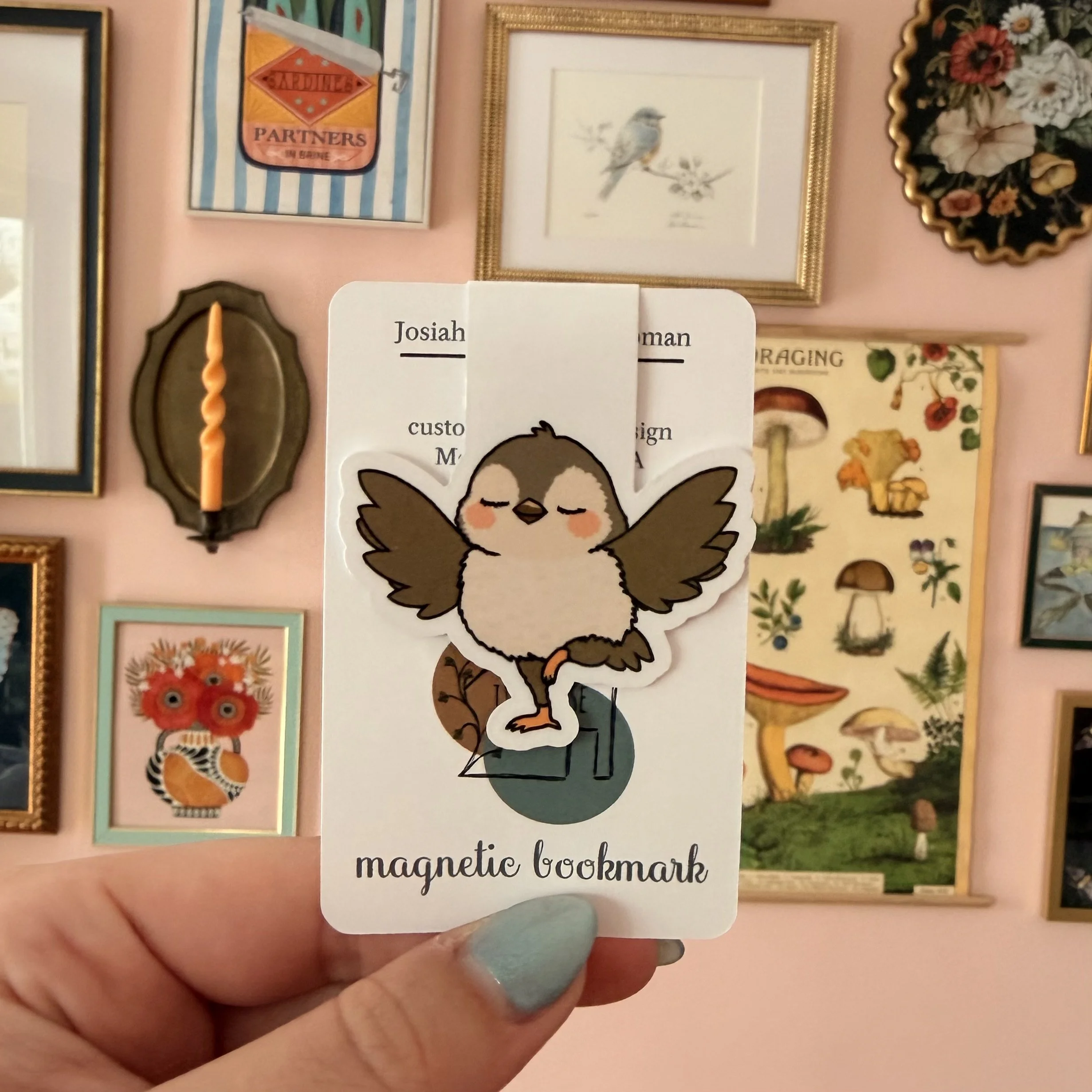 Tree Pose Bird Bookmark