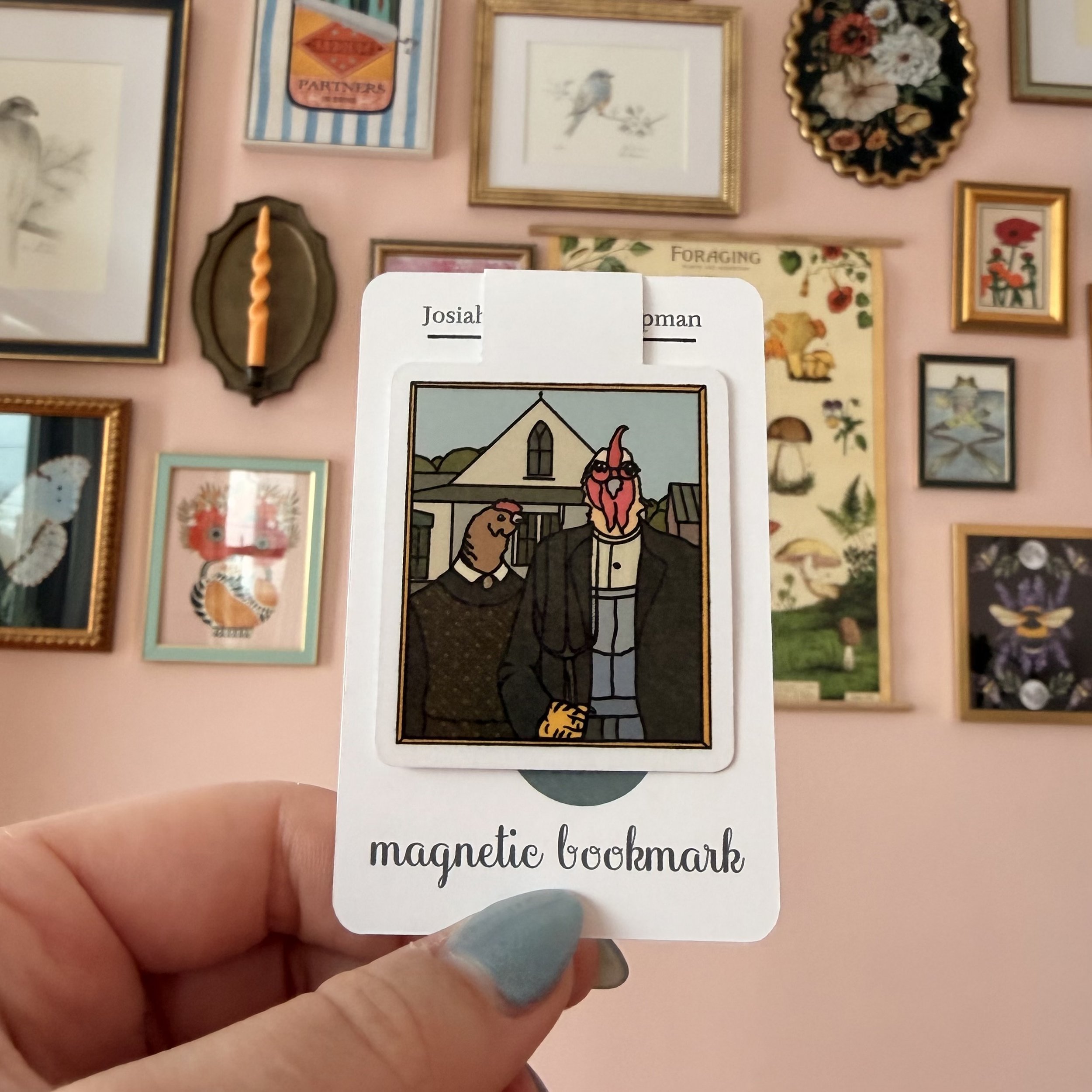 Gothic Chickens Bookmark