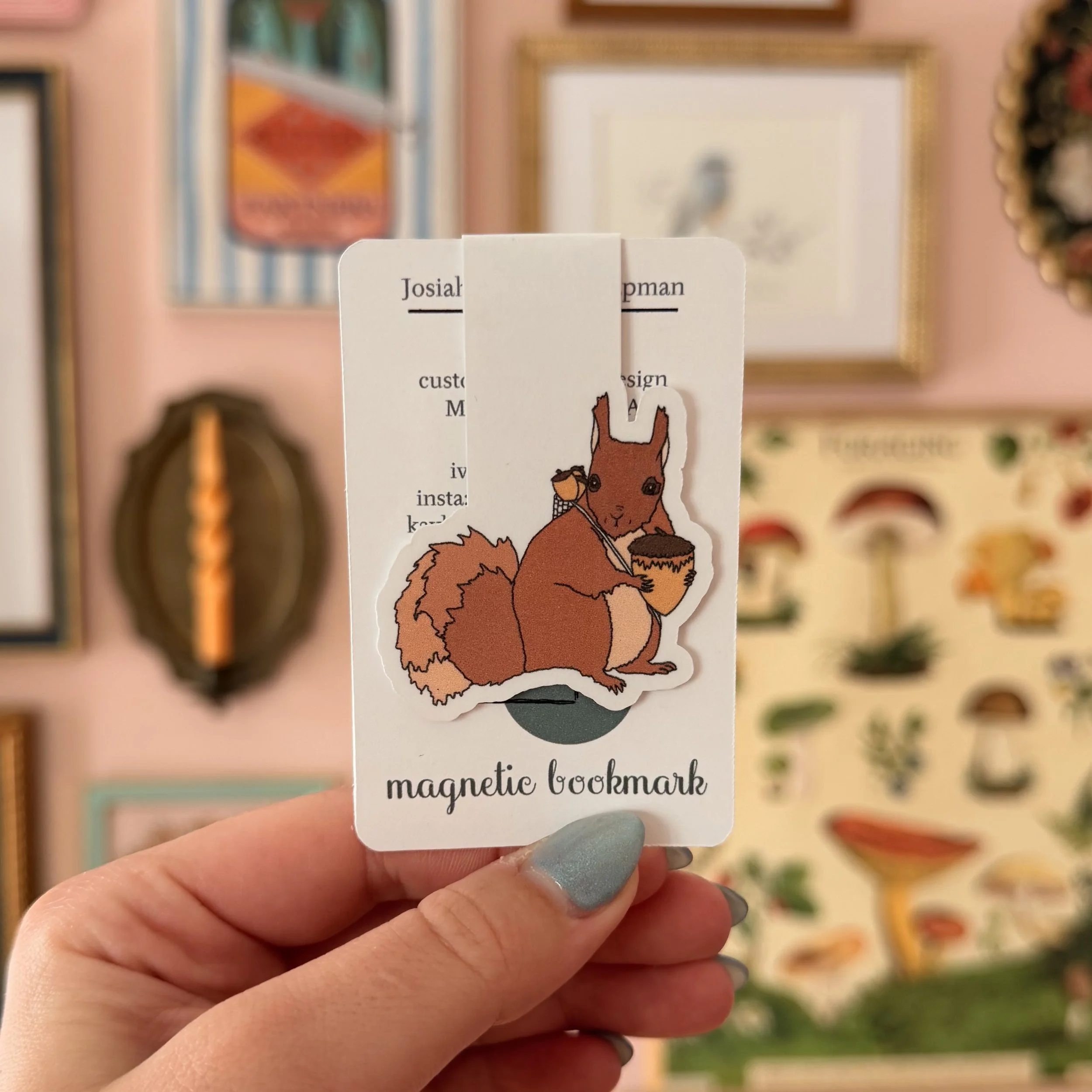 Squirrel Bookmark