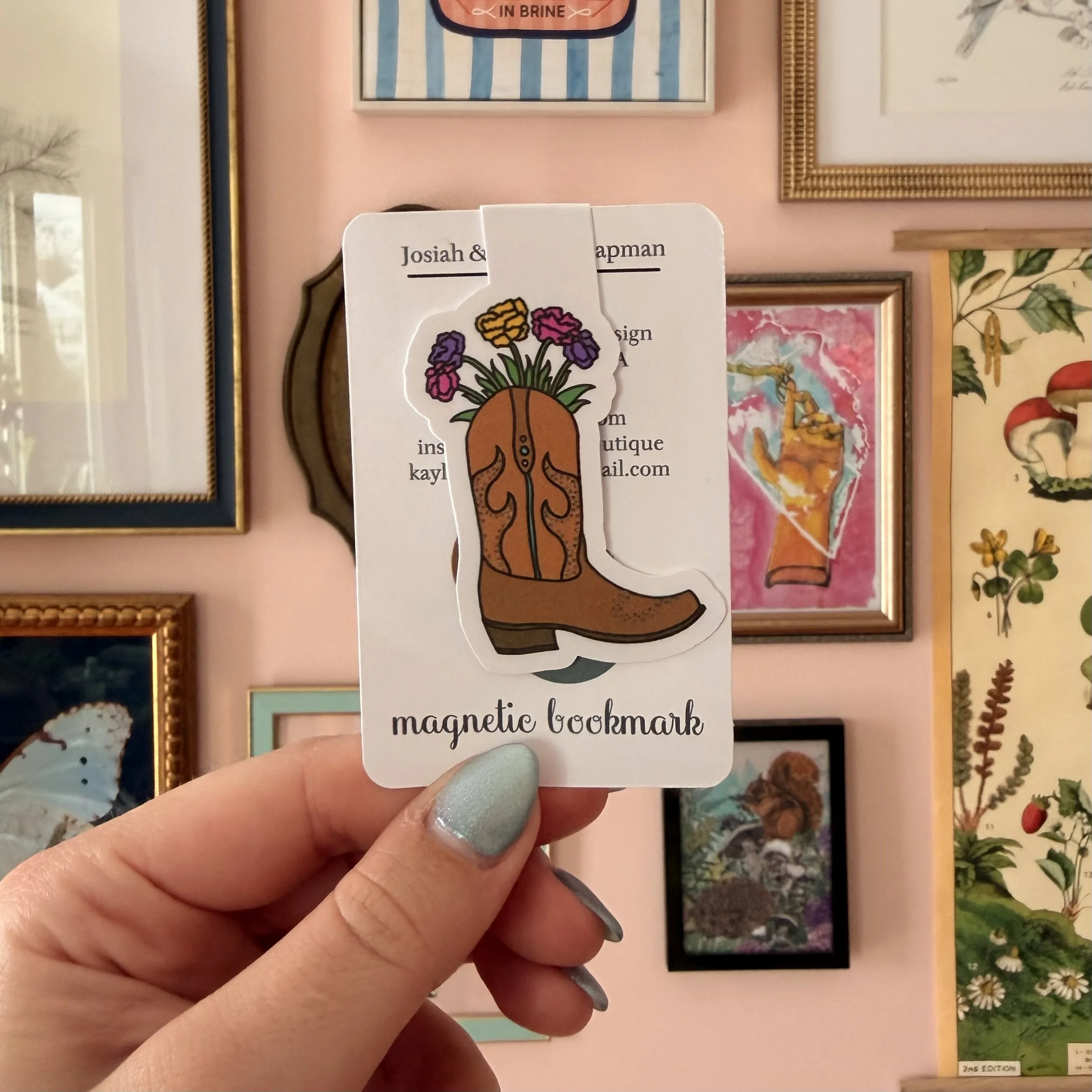Boot Bookmark