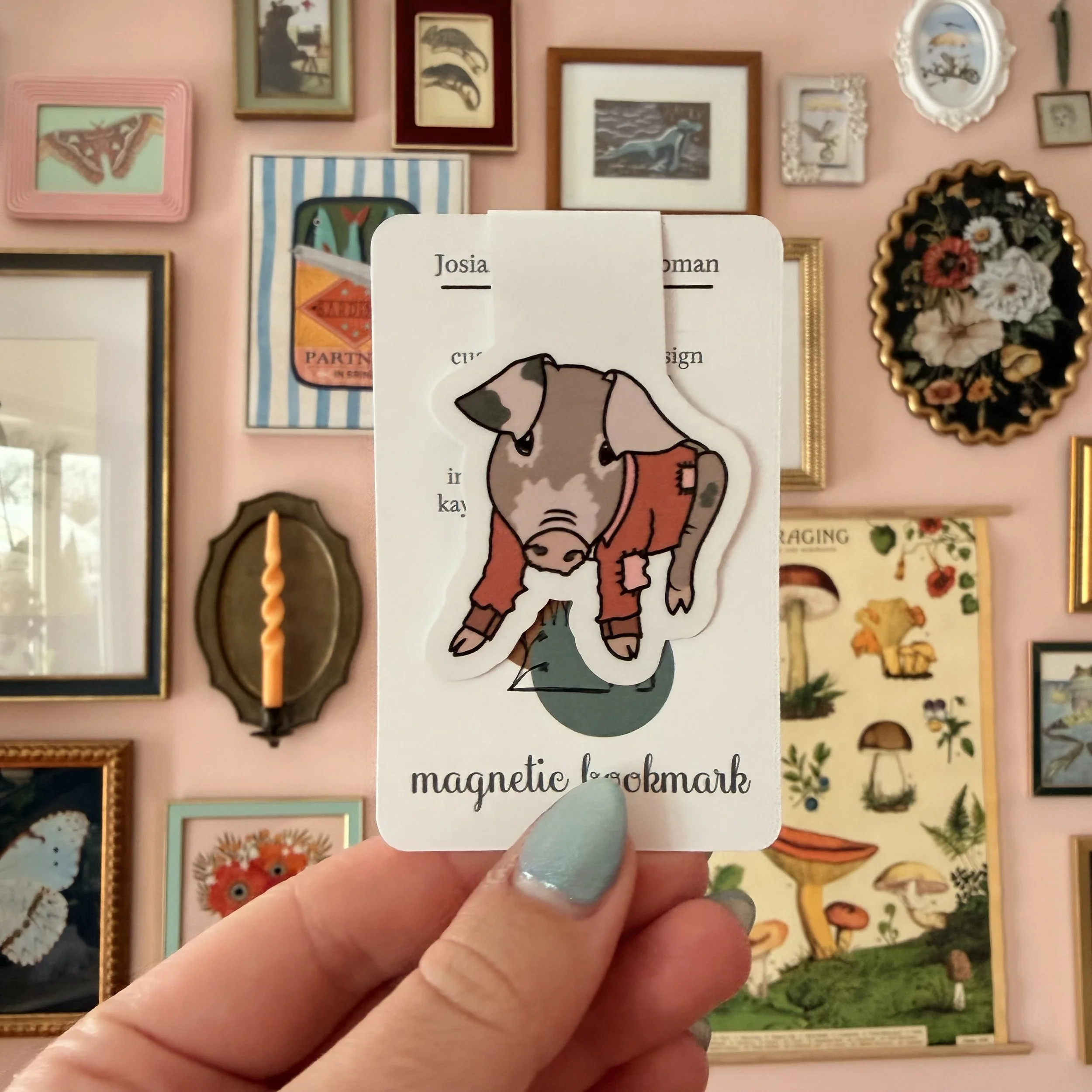 Farmer Pig Bookmark
