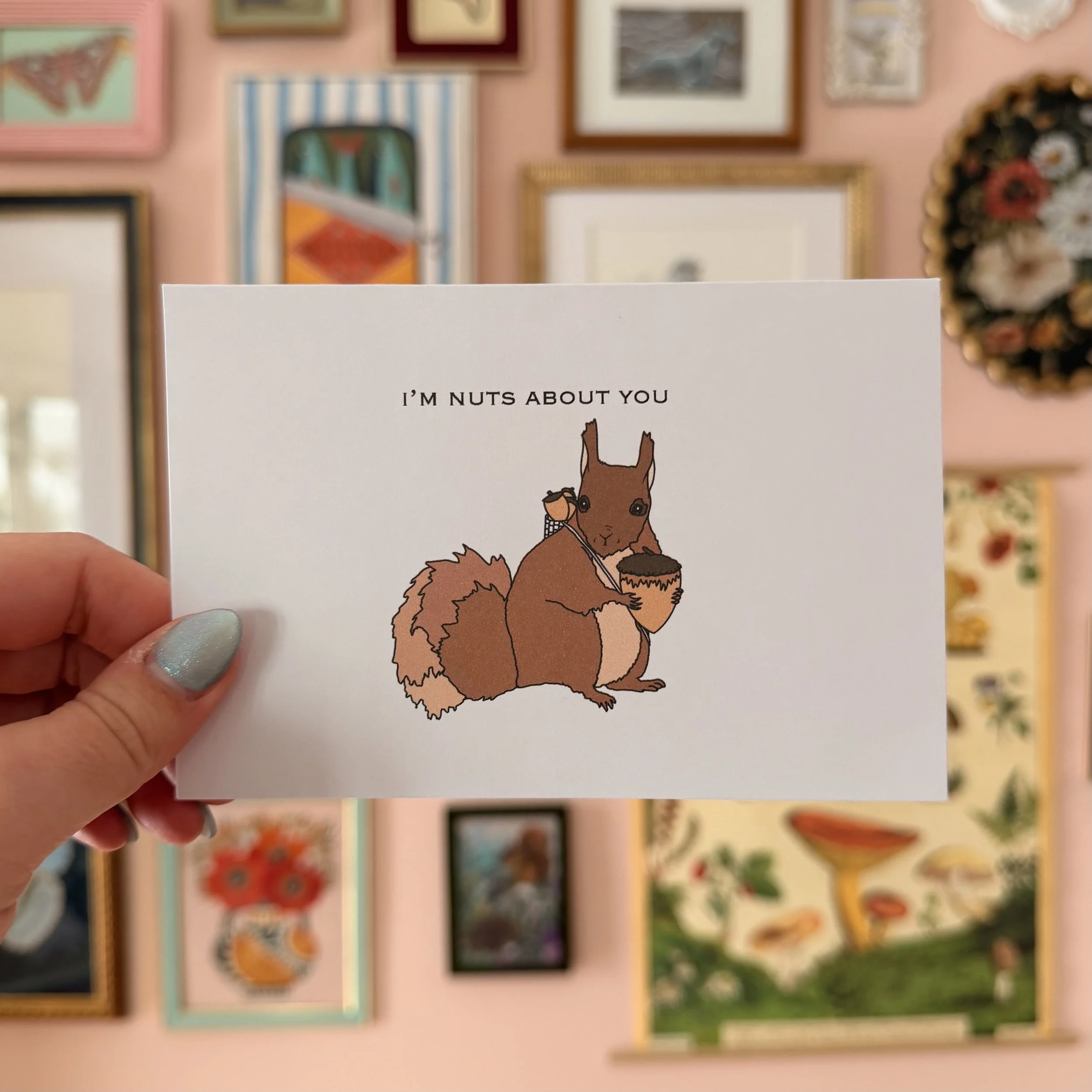 Nuts About You Card