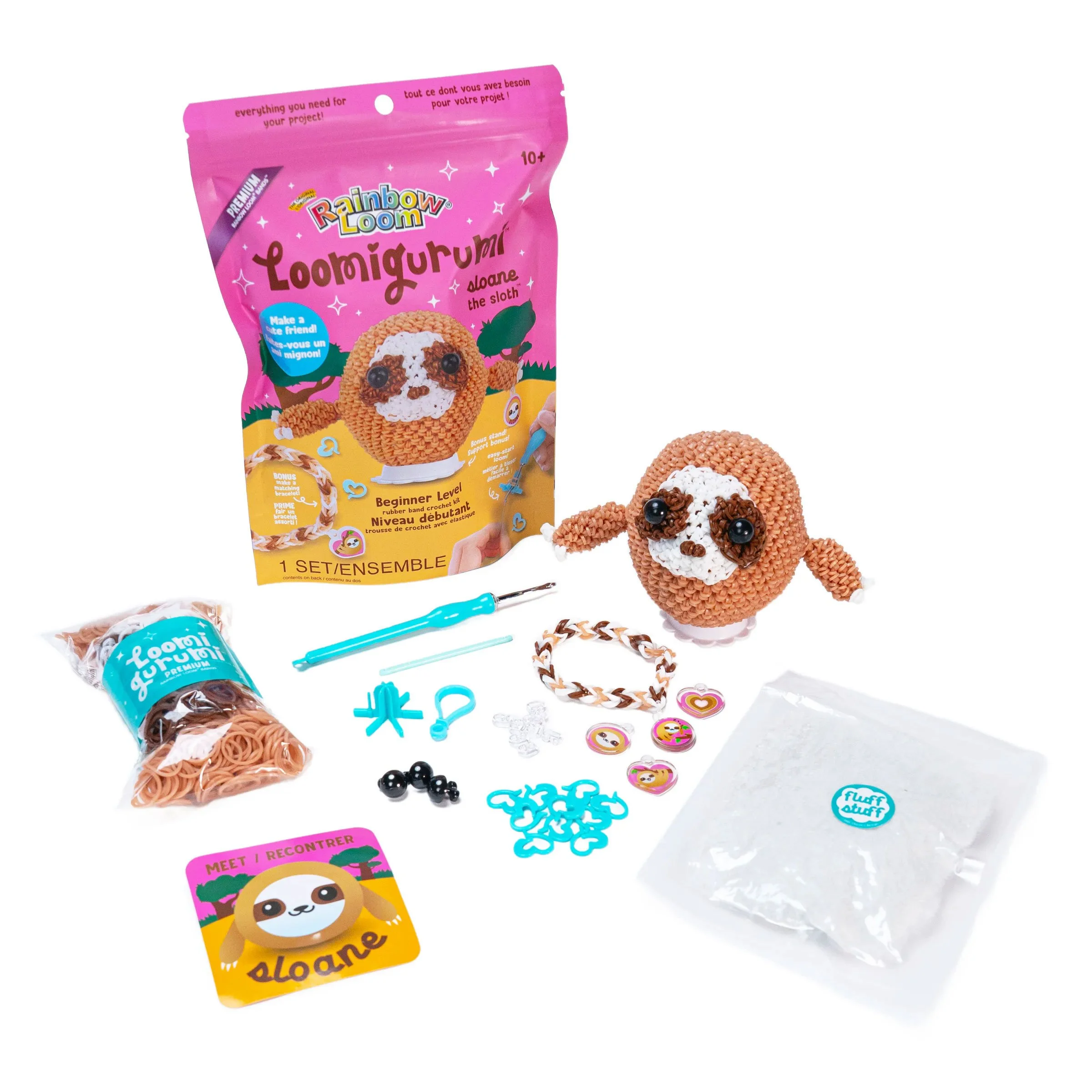 Sloane the Sloth bag design