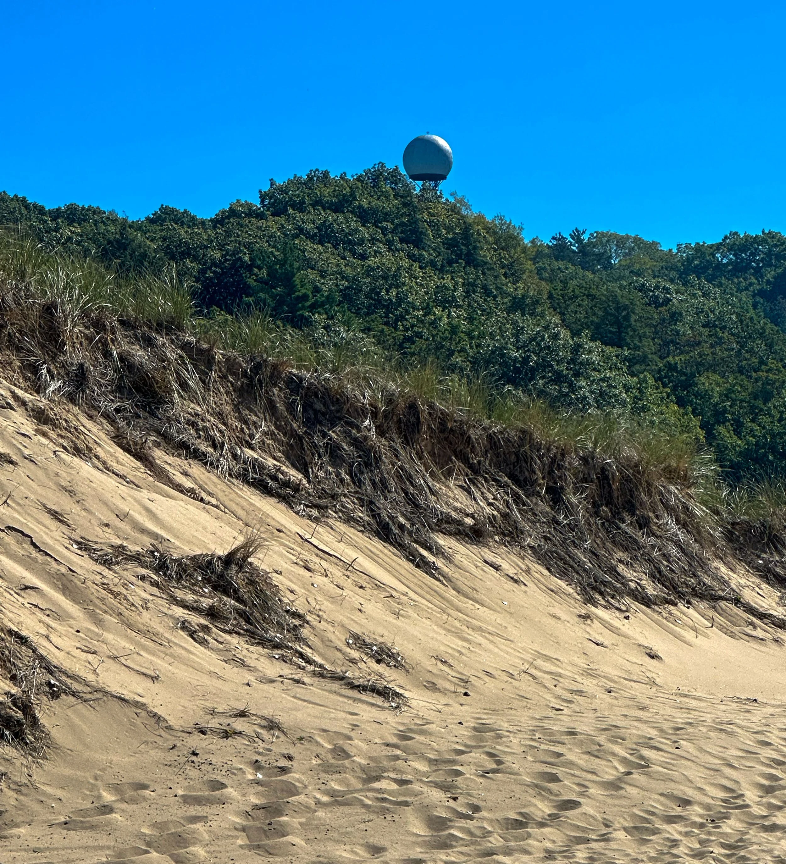 The inspiration the dune Mount Baldhead