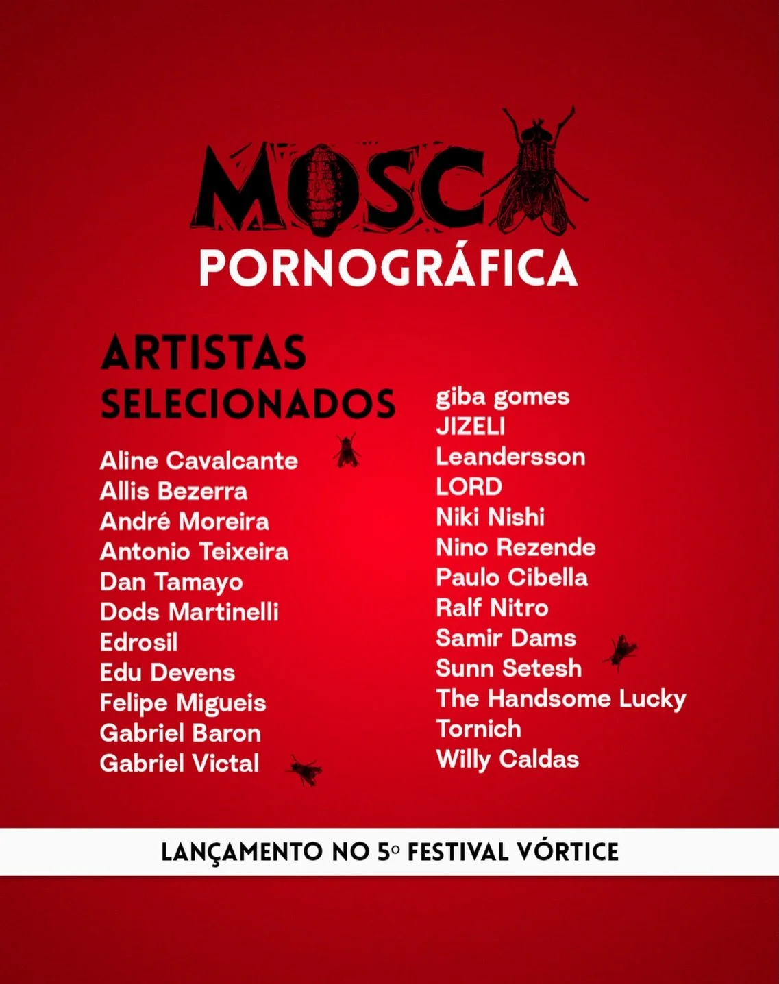 Ela vem a&iacute;&hellip;

A revista mOsca Pornogr&aacute;fica j&aacute; est&aacute; em produ&ccedil;&atilde;o &mdash; e est&aacute; um tes&atilde;o! ❤️&zwj;🔥

Ser&atilde;o 100 unidades, com trabalhos de 24 artistas, todos originais.

O lan&ccedil;a