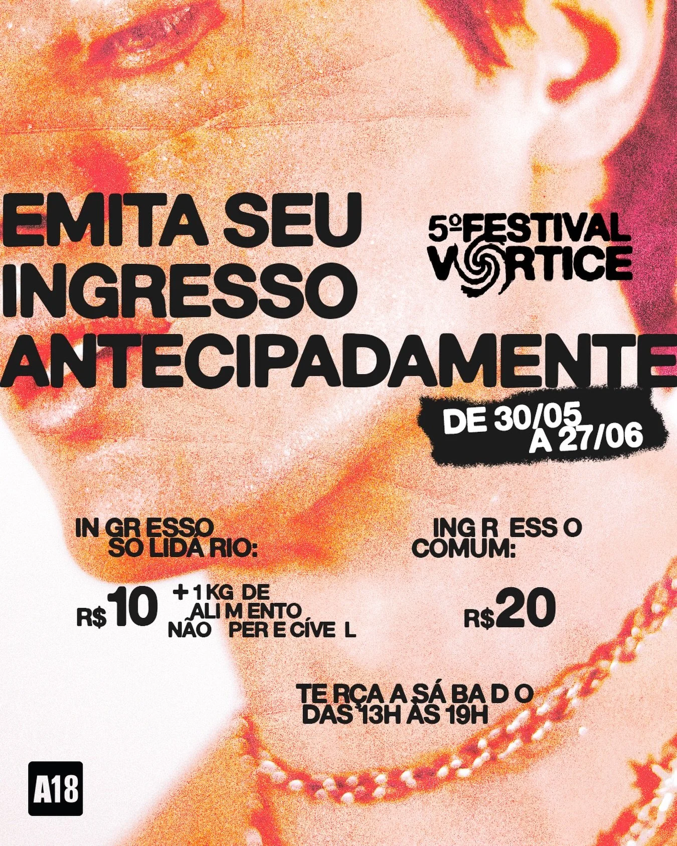 Garanta seu ingresso agora mesmo!

Cada tipo de ingresso contribui para viabilizar o projeto, e a modalidade com donativo tamb&eacute;m apoia institui&ccedil;&otilde;es de acolhimento LGBT+ parceiras 🤍

🔗 Emita seu ingresso no link da bio

🗓️ 30/0