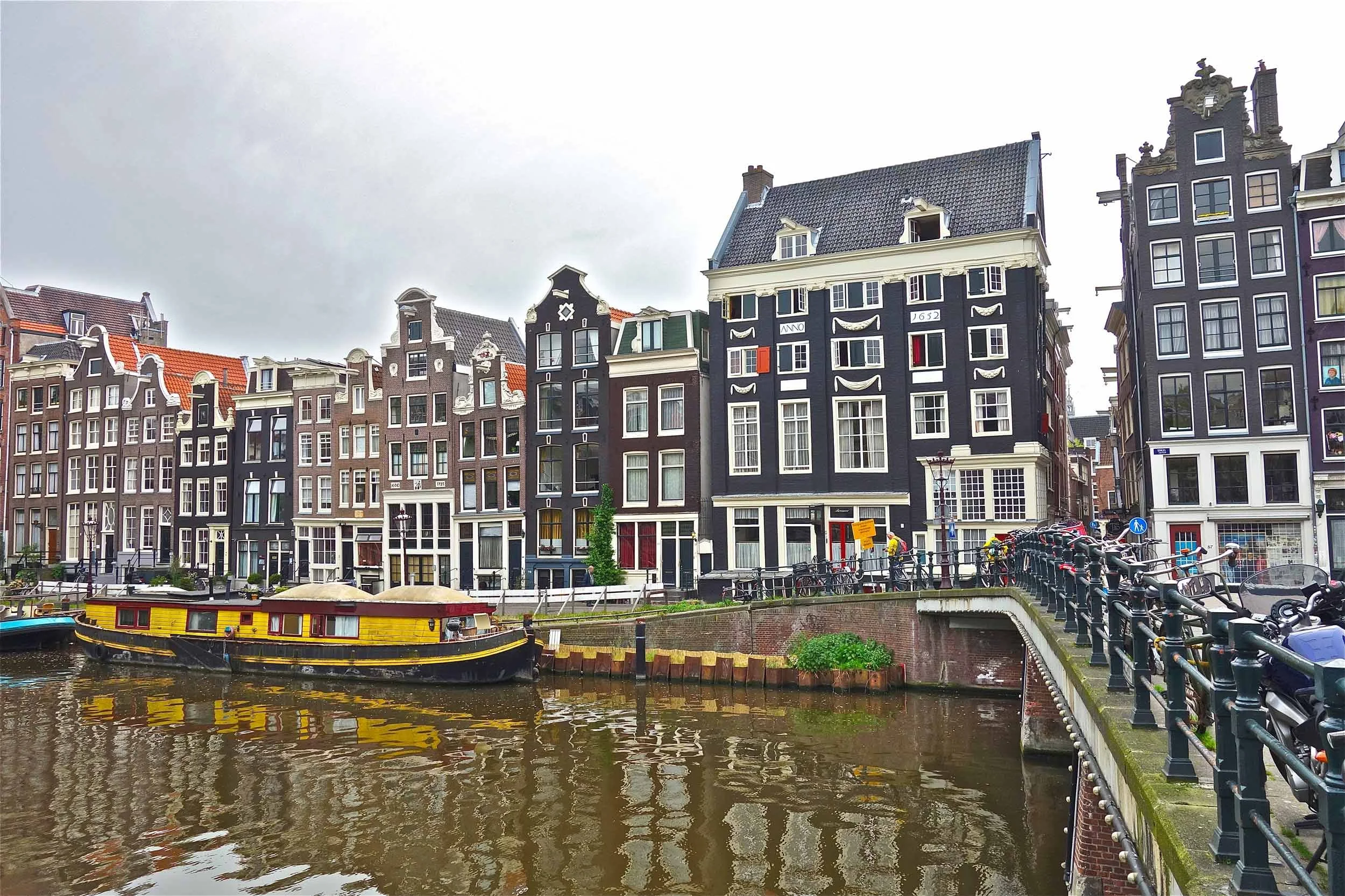 Singel Canal, Amsterdam, The Netherlands