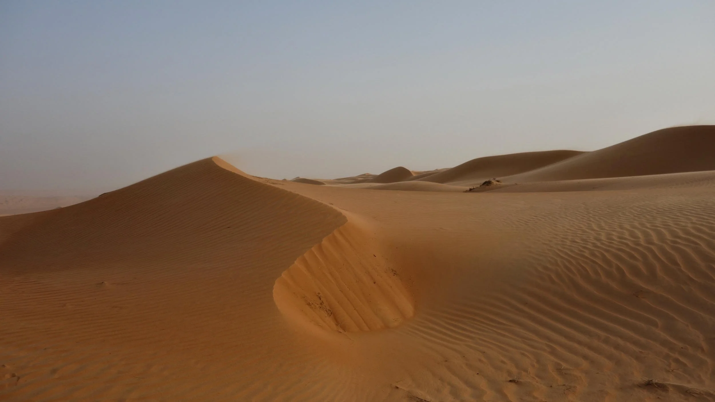 Sand dunes, Sharqiya Sands, Oman
