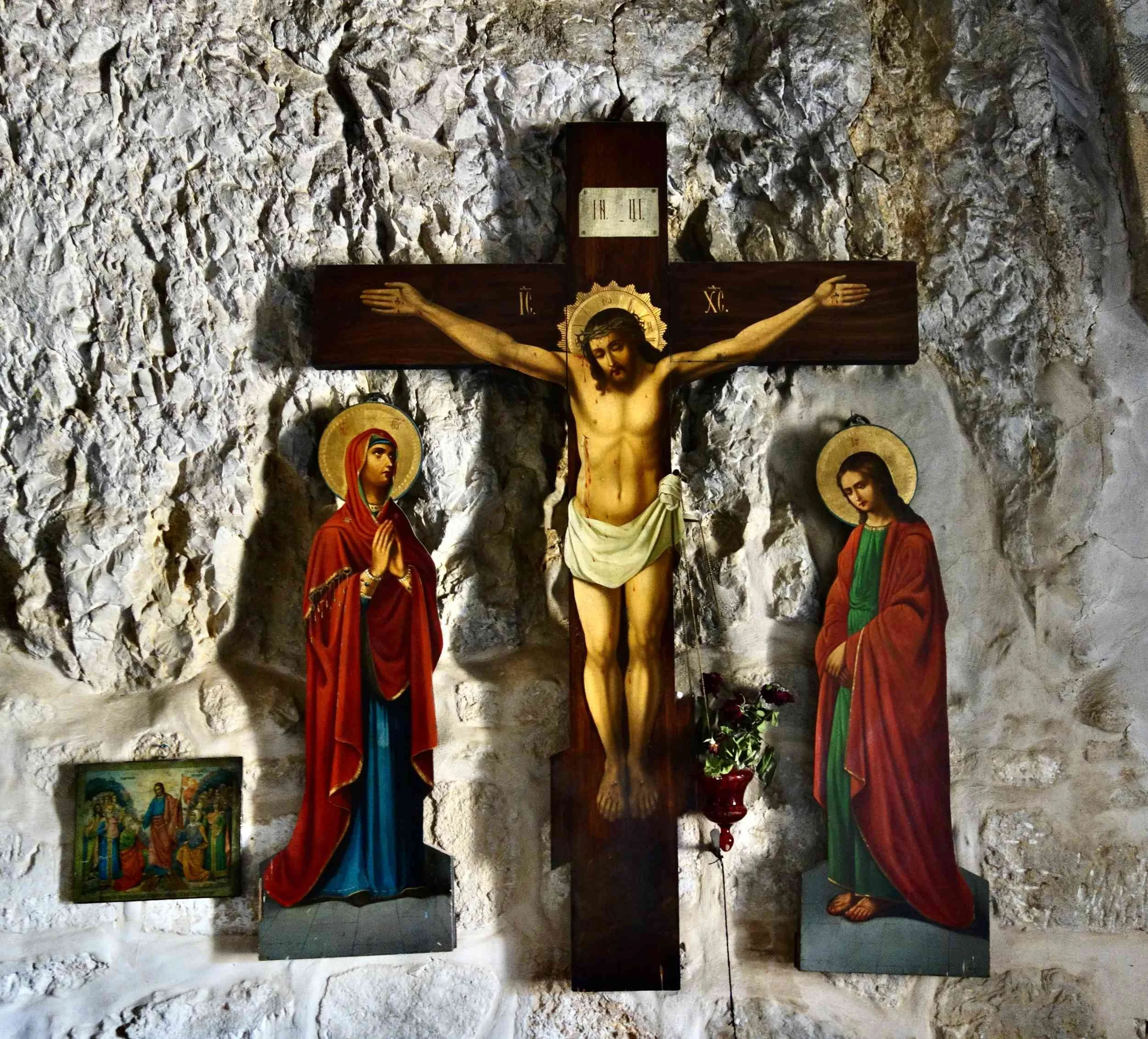 Deir al Krntl (Monastery of the Temptation), near Jericho, Palestine (West Bank)