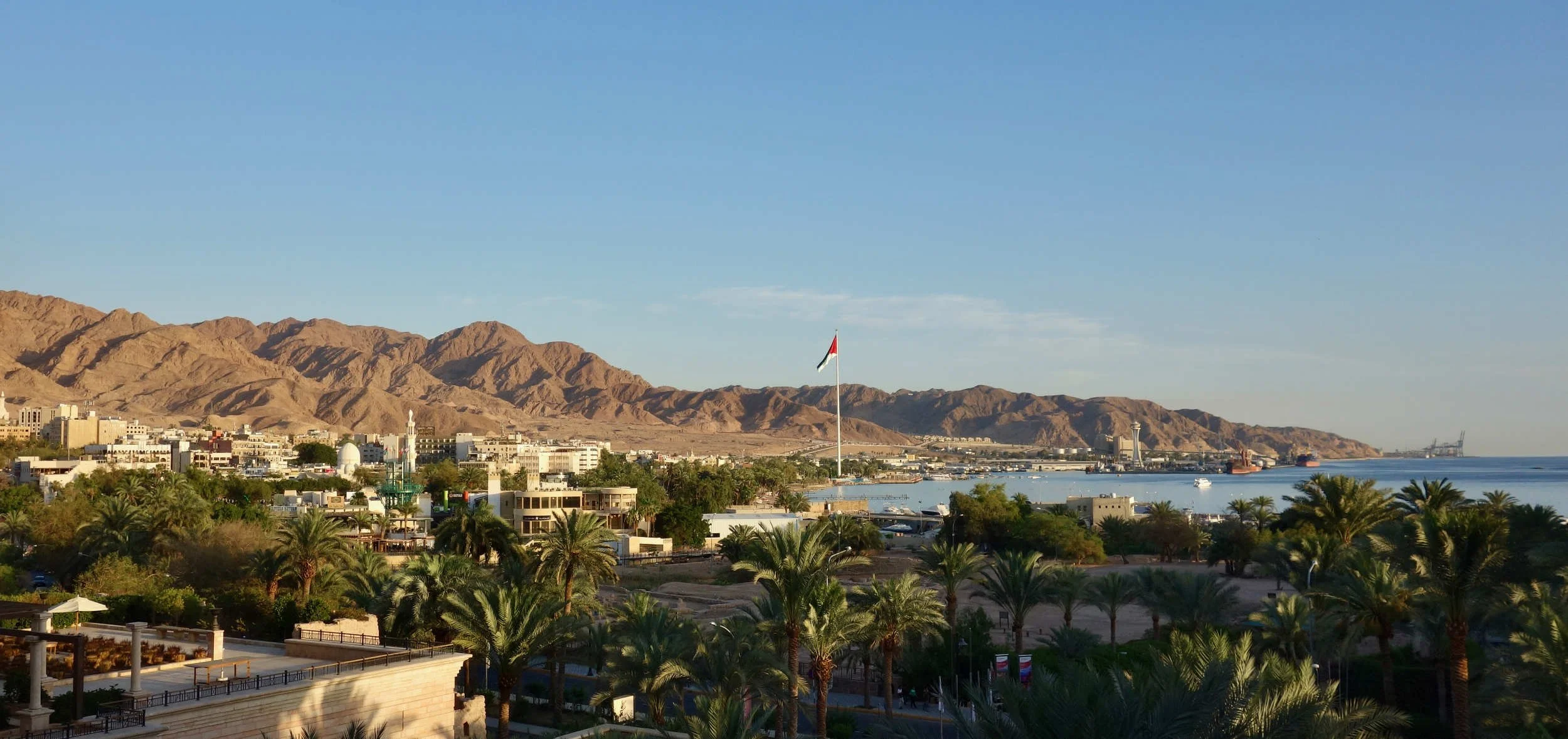 View of Aqaba, Jordan