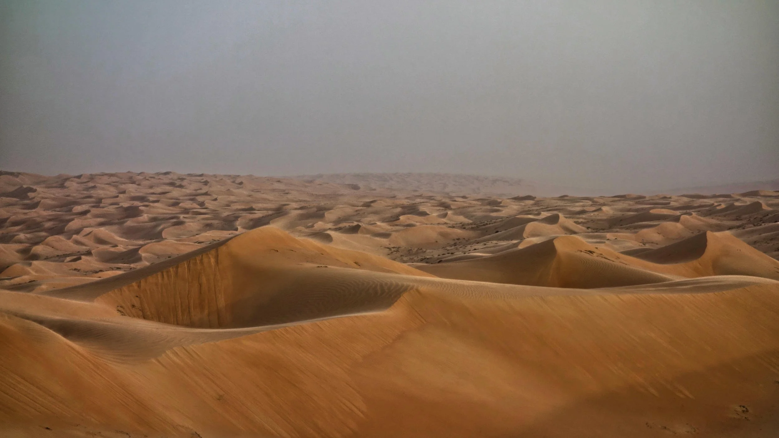 Sand dunes, Sharqiya Sands, Oman