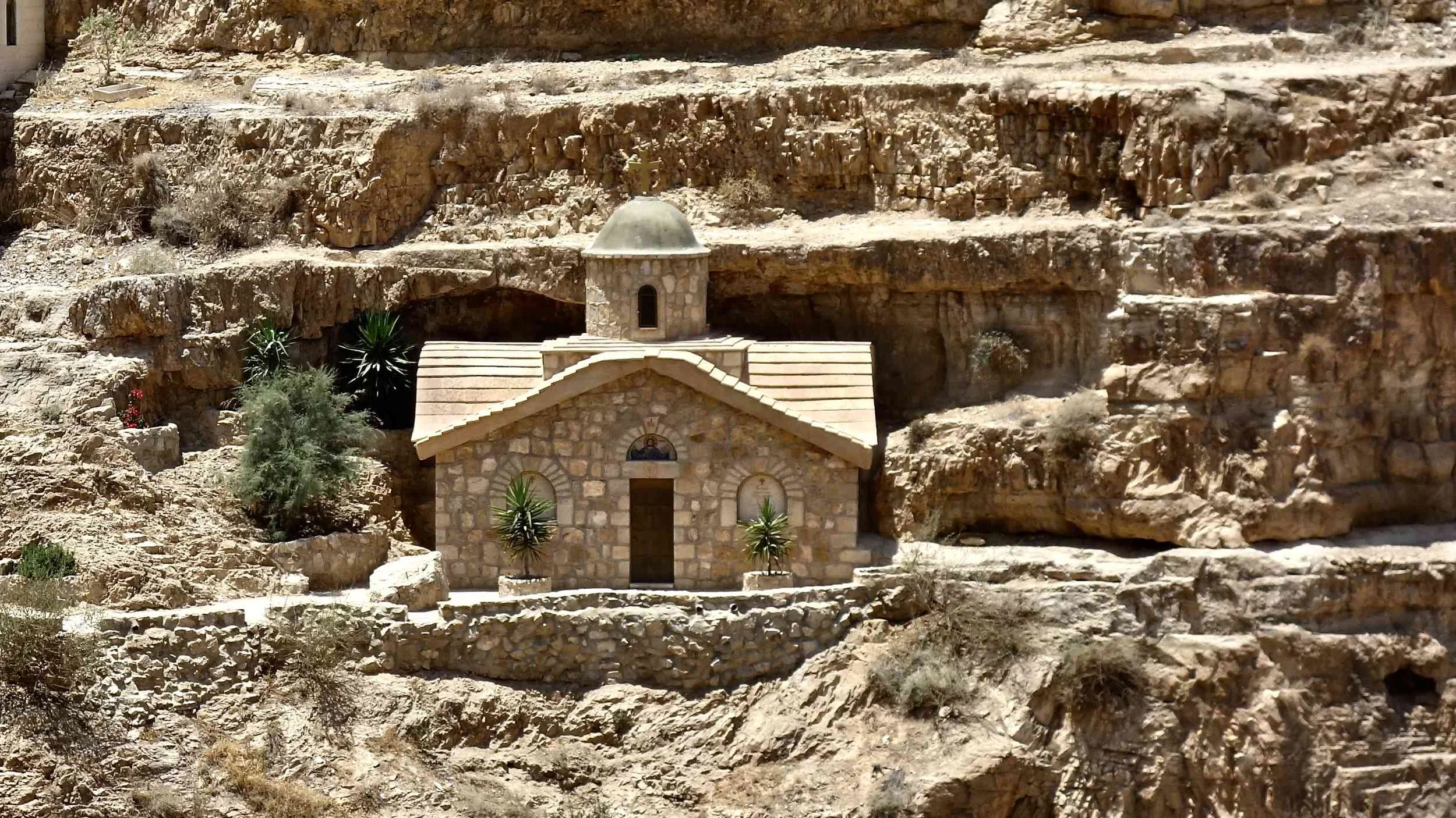 Monastery of Saint George of Choziba, near Jericho, Palestine (West Bank)