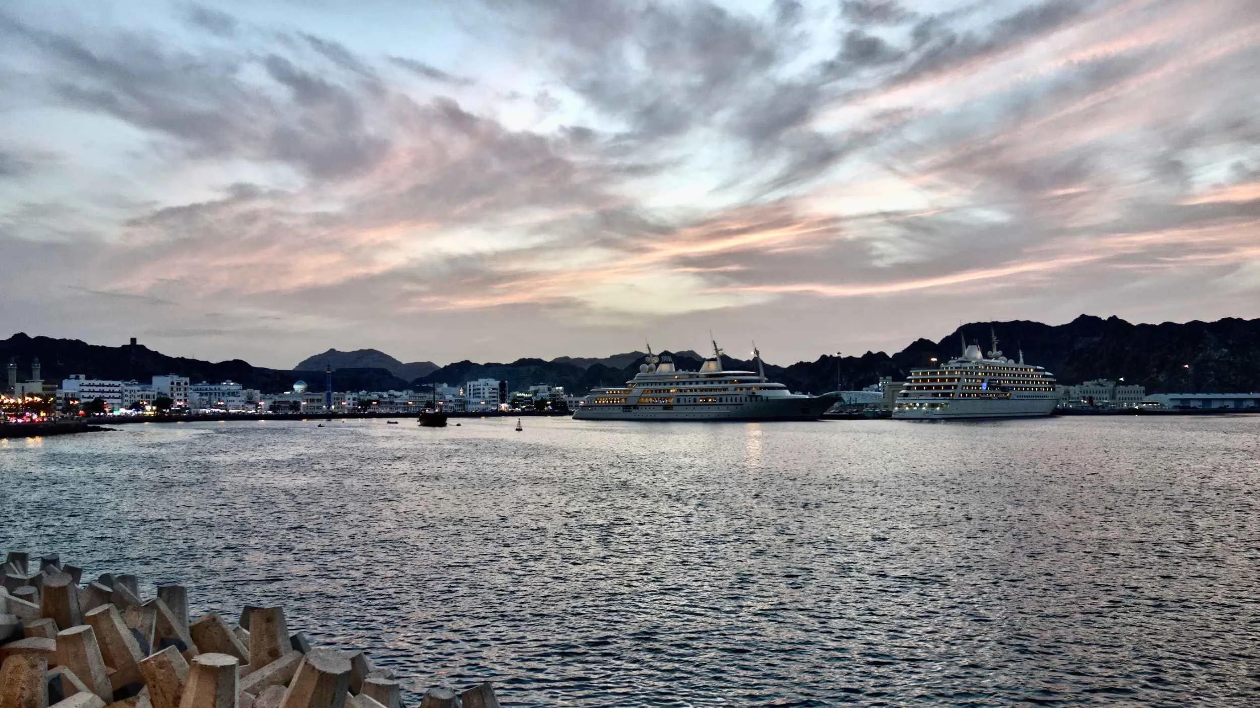 Mutrah Corniche on the Gulf of Oman, Muscat, Oman
