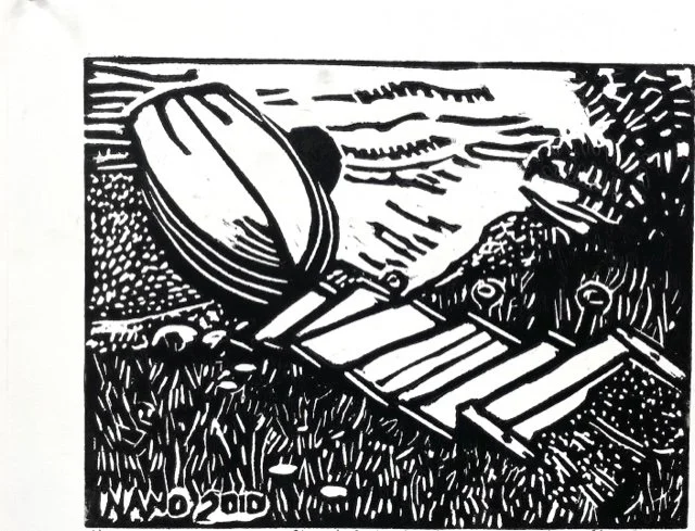 Stairs to Boat, 2010