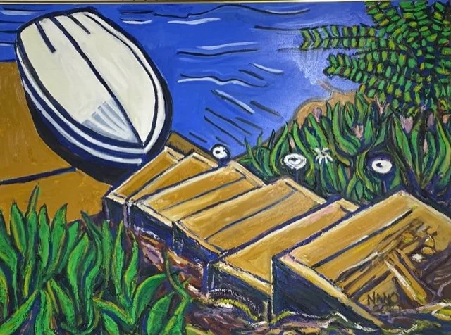 Stairs to Boat, 2021