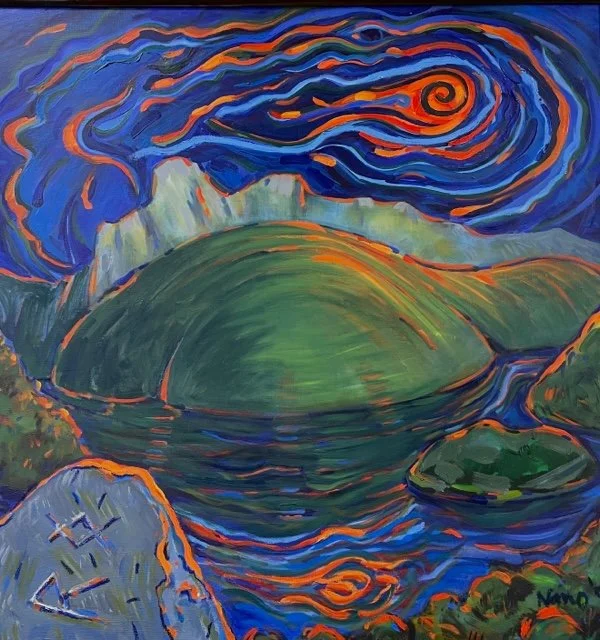 Mount Hornelin Beneath the Starry Sky, 1999
