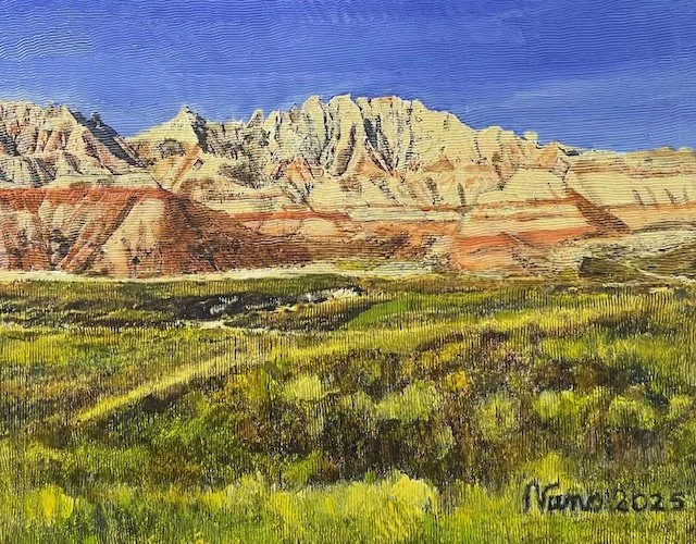 Badlands SD Spring #3, 2025