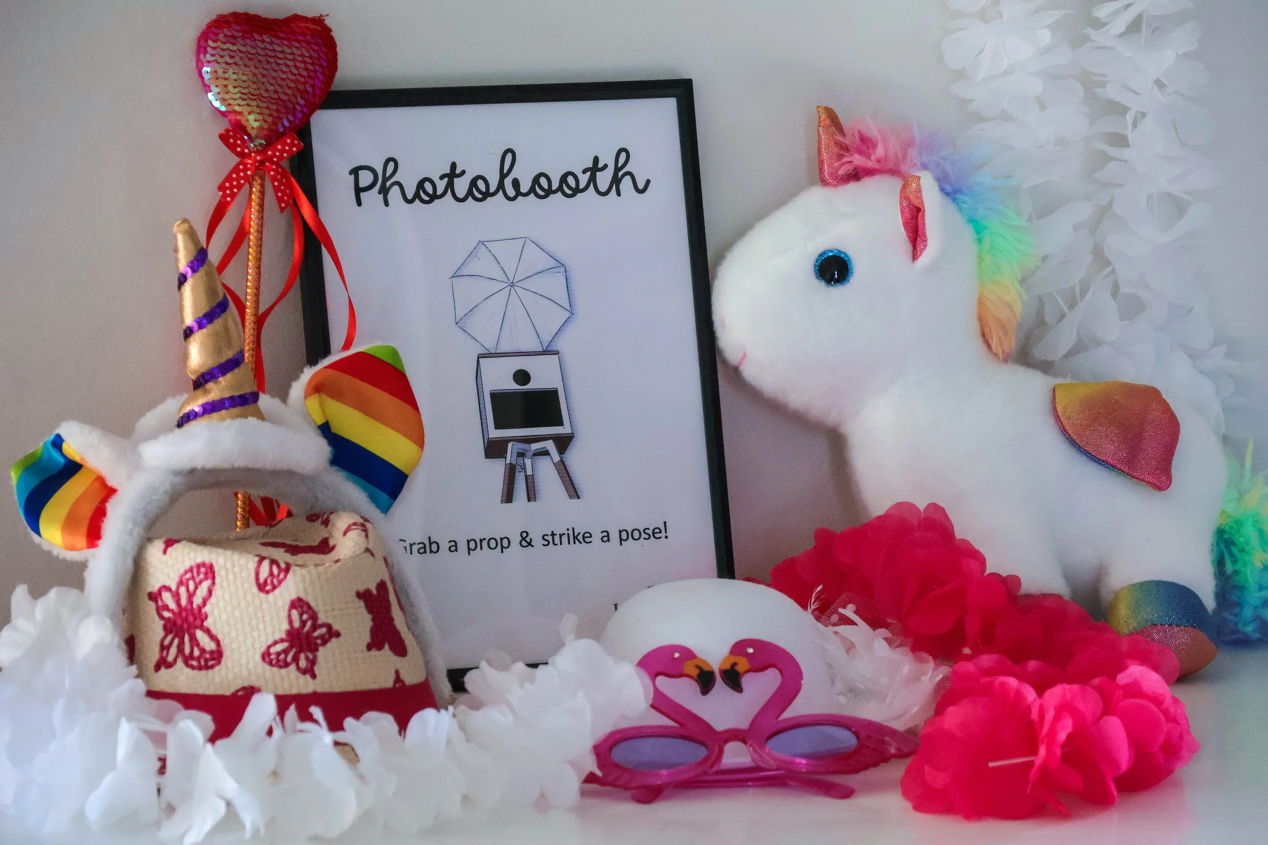 Gepersonaliseerde props_roze-wit