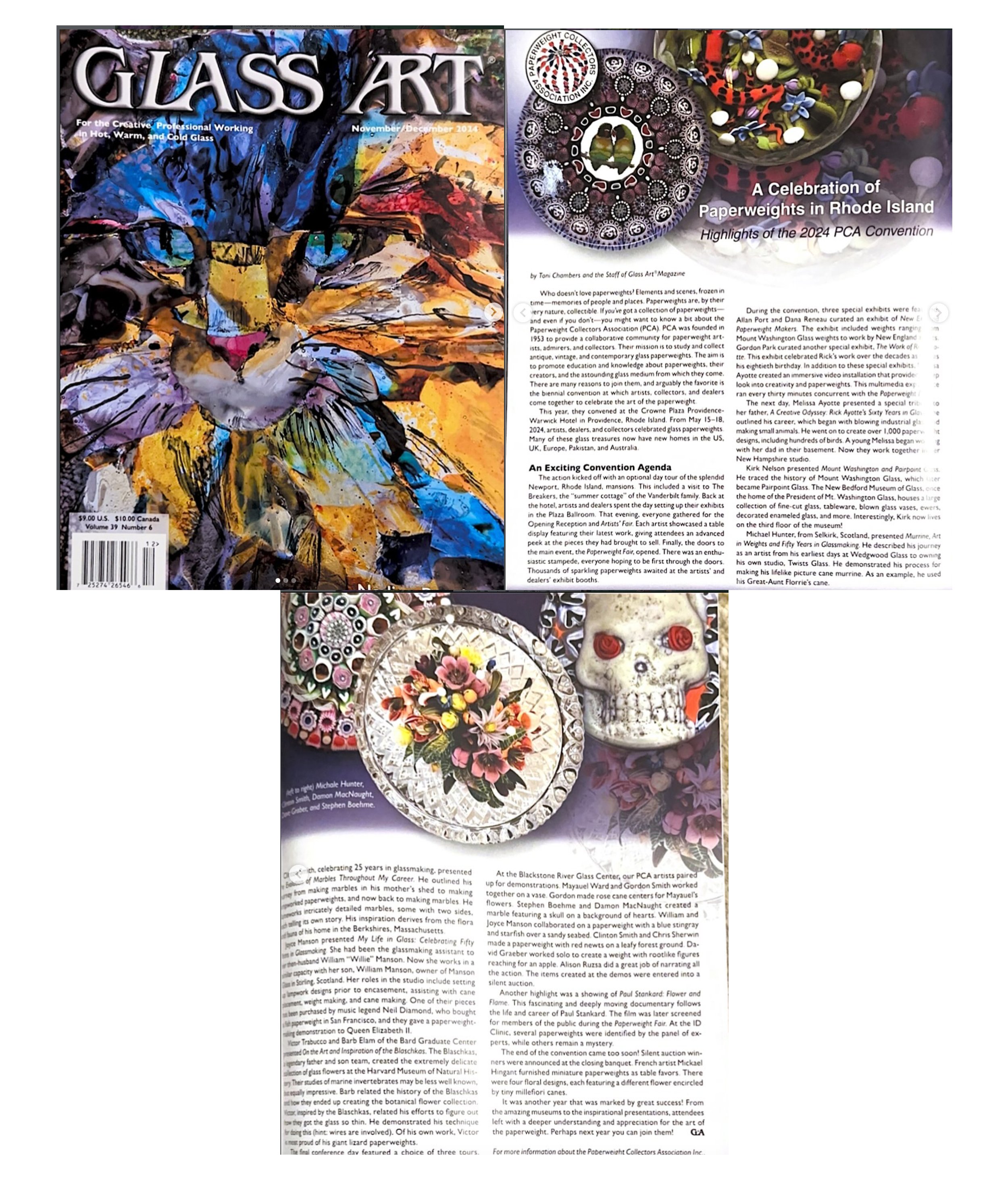 Glass Art Magazine 2024