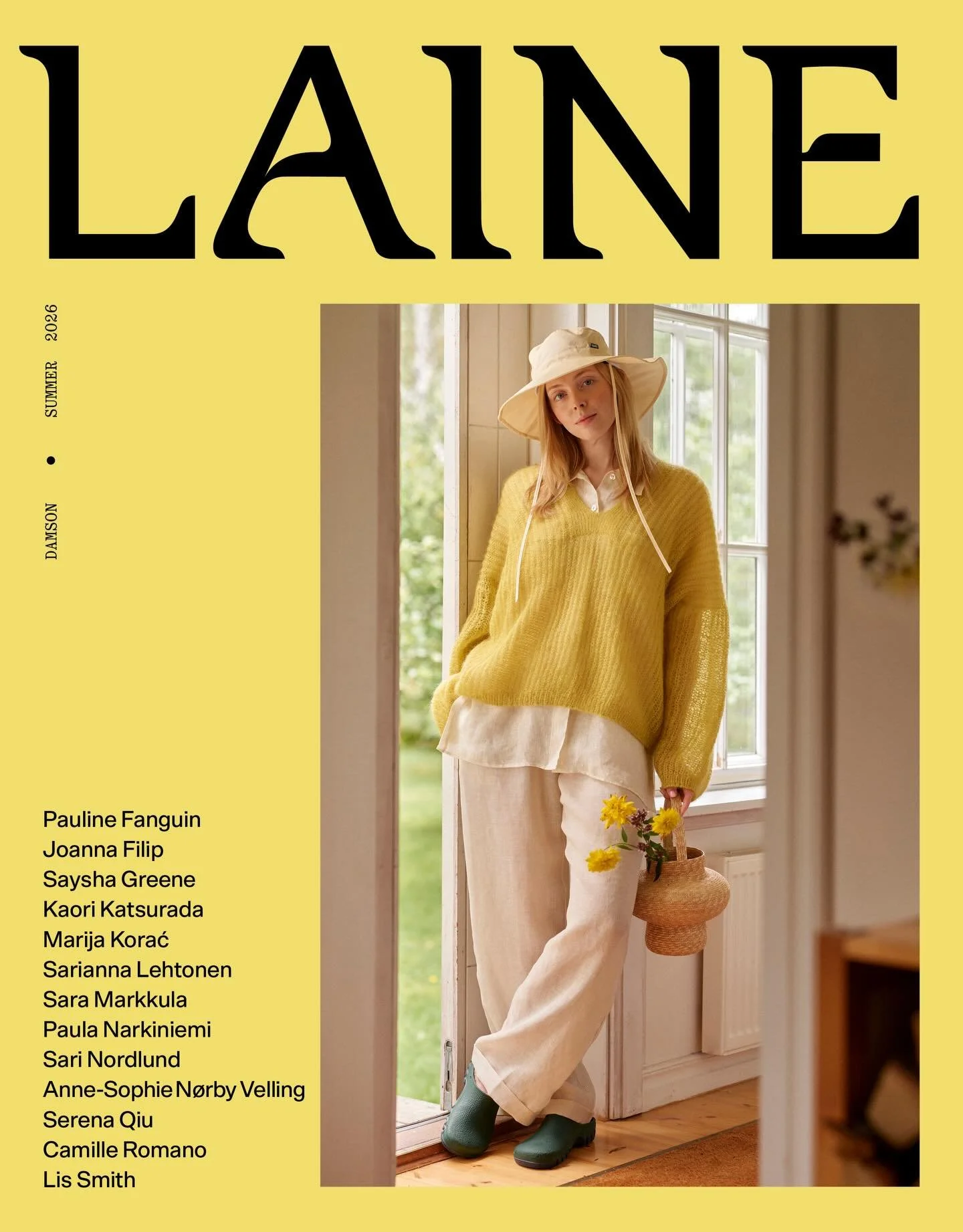 ive nearly fallen out of my chair keeping this quiet til now&mdash;I HAVE A PATTERN IN THE SUMMER 2026 ISSUE OF LAINE

pattern previews and test knit photos soooonnnnn 💃🏻🕺🏻
