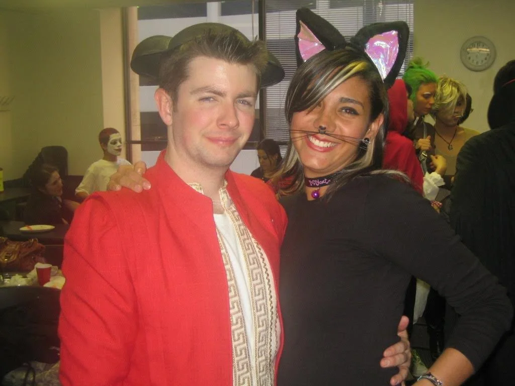 with Juliana on Halloween