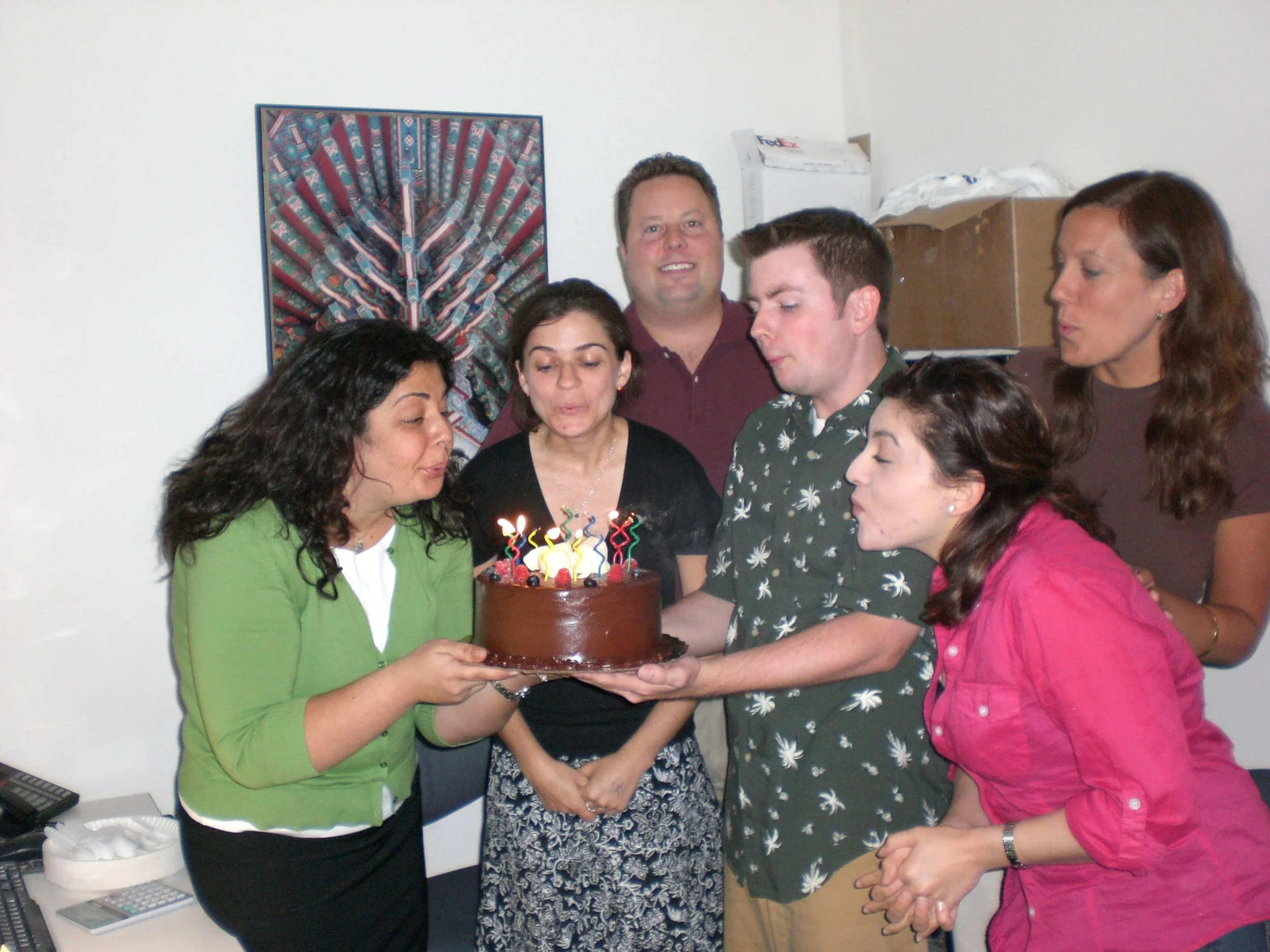 With Kali, Laura, Brian, Salua & Sara