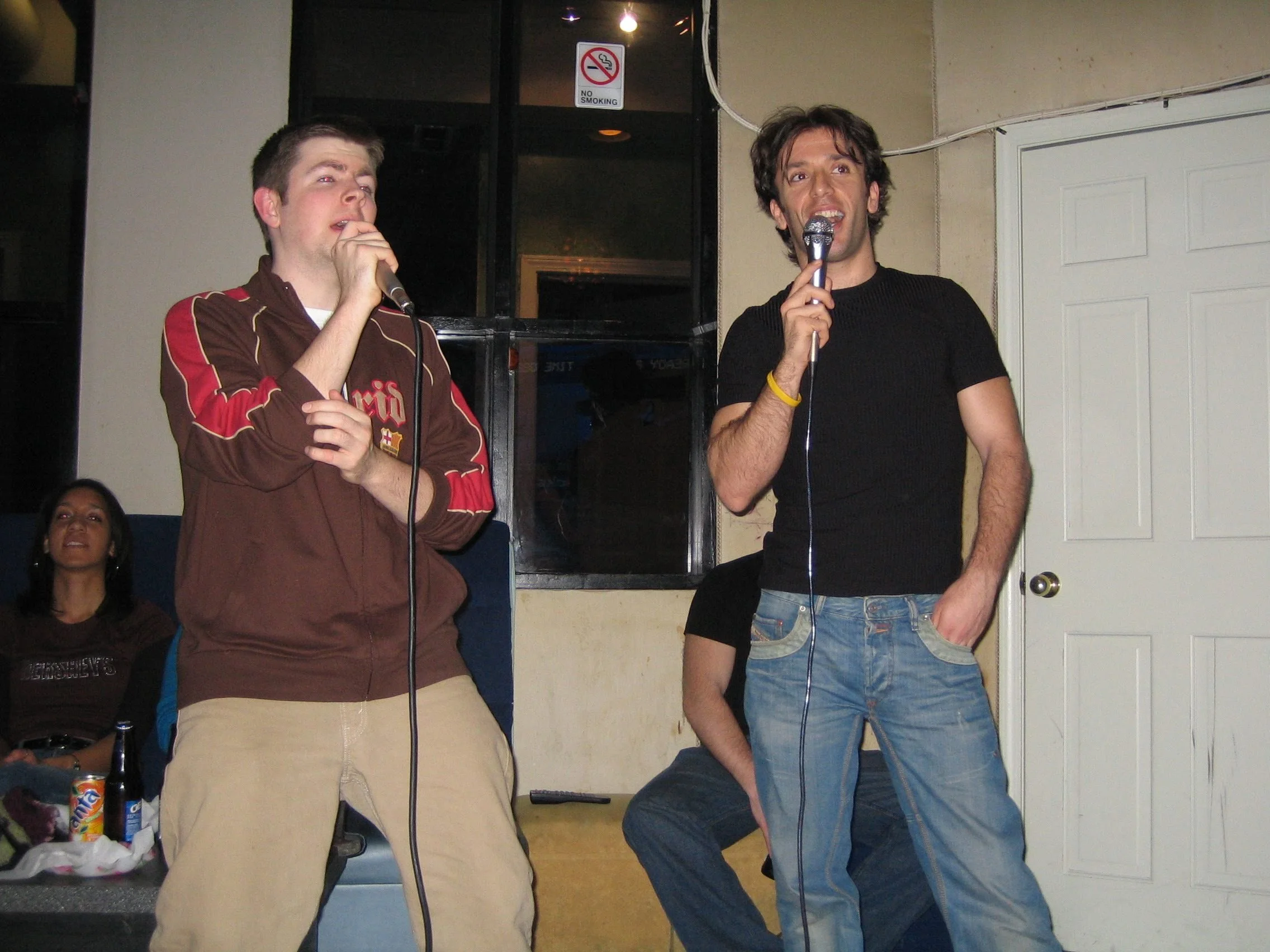 Karaoke with Alessio