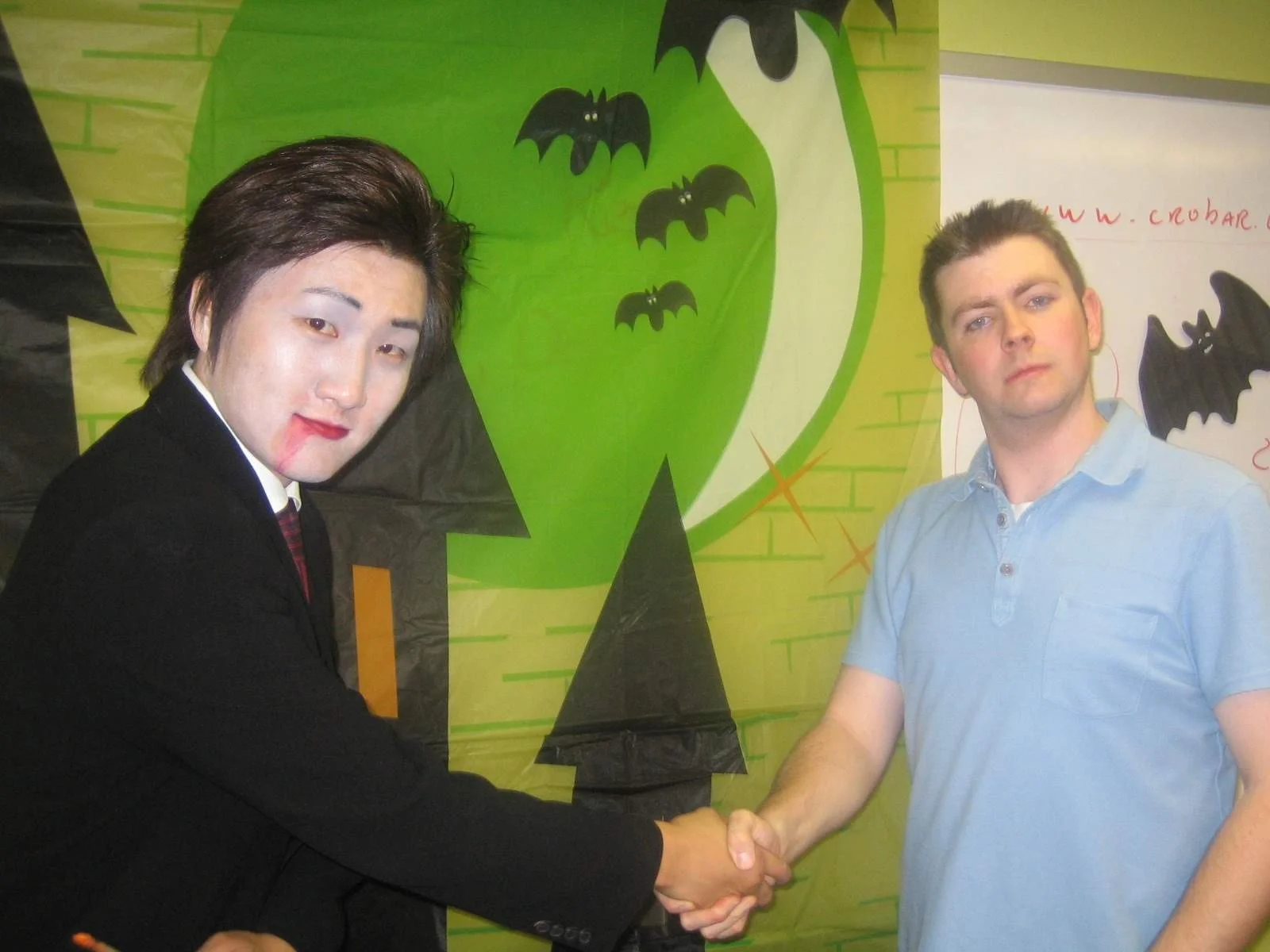 with Kang Suk on Halloween