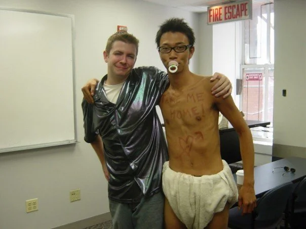 with the infamous Nobu on my birthday