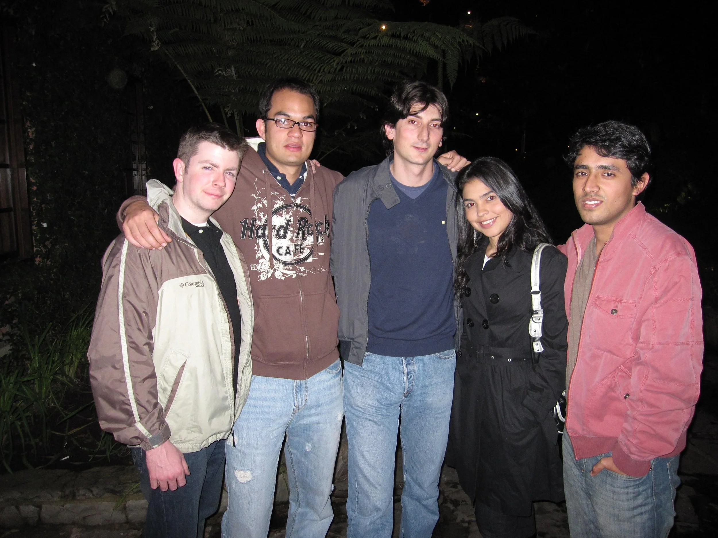 (2009) Bogotá, Colombia w Juan Felipe, Nacho, Maddy & Juan
