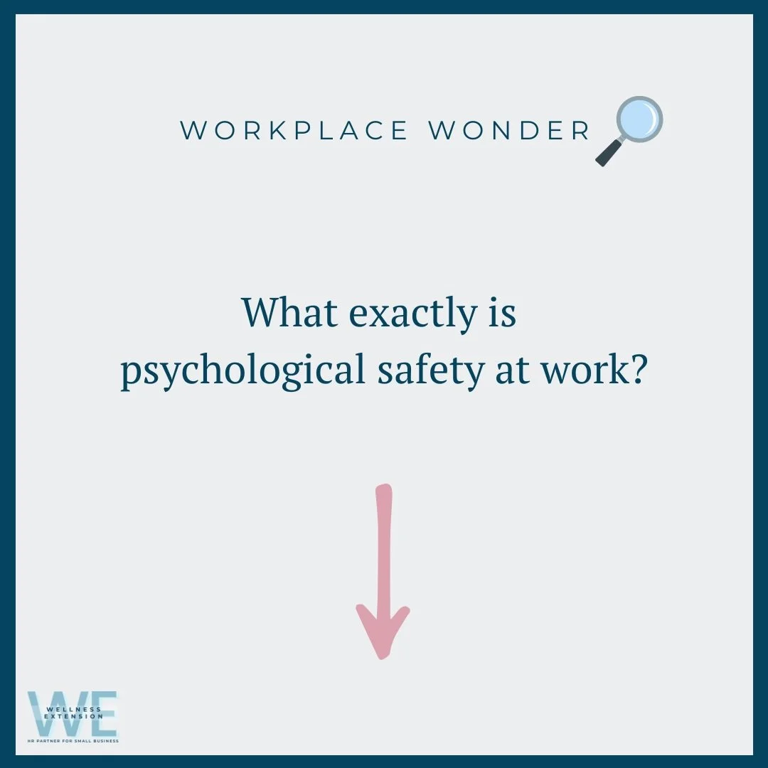 Psychological safety - what does it actually mean at work?

I have seen this phrase thrown around so much over the past couple of years, and with it being Mental Health Month, I wanted to share my take on it because most managers are not reallu sure 