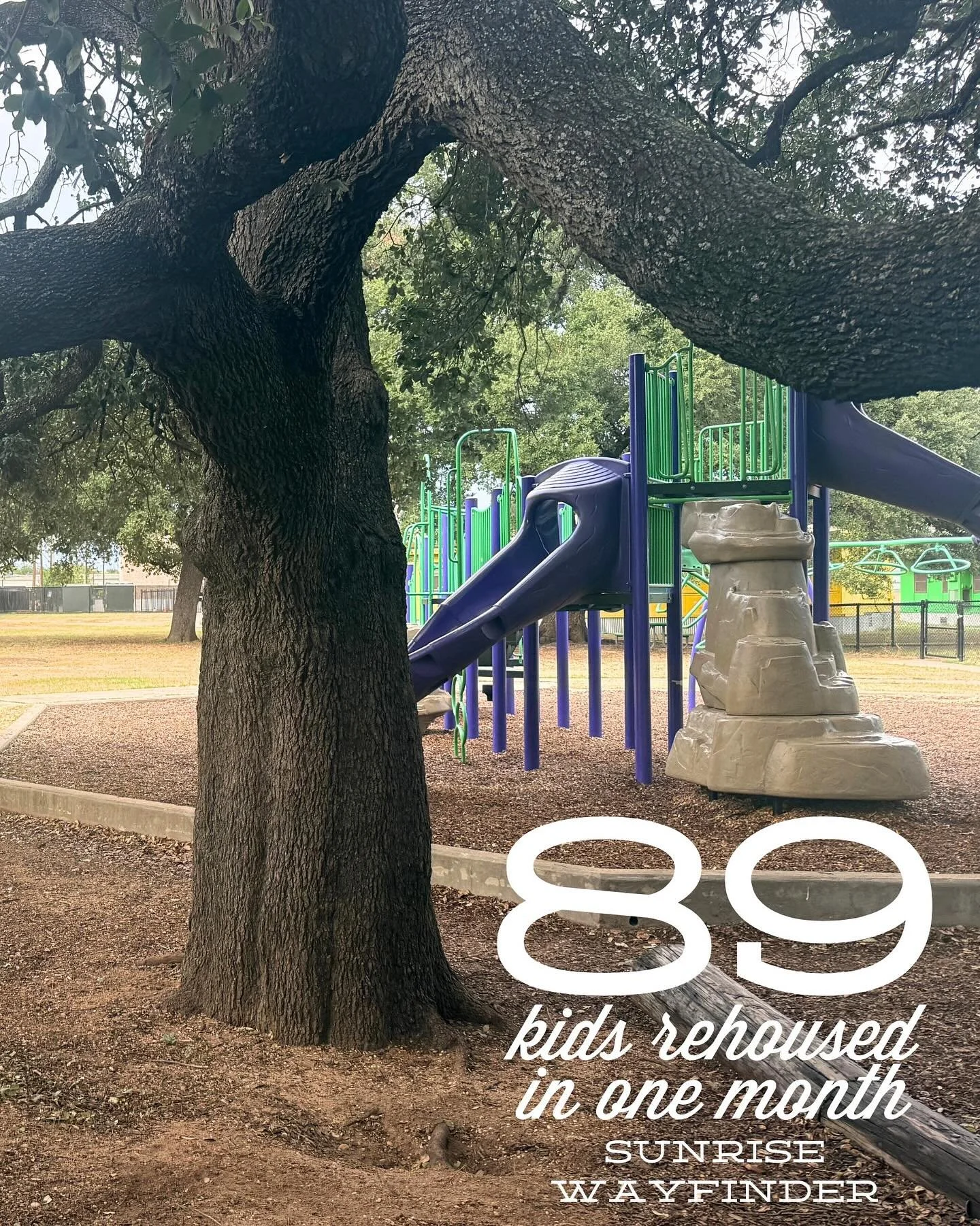 Sunrise Wayfinder is moving in more people than are becoming homeless in Austin and that&rsquo;s the only true way to reduce how many people we see on the streets. In October, we set new records for moveins - 151 people, 89 children. There are 50,000