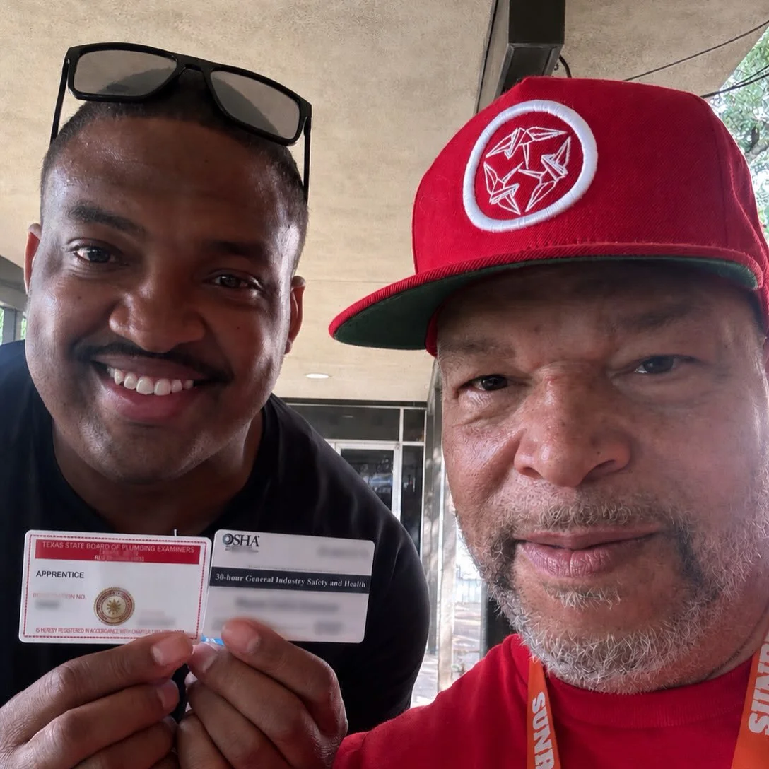 We LOVE it when our clients come back to update us on how far they&rsquo;ve come! Xavier used to stand in line for food at our Hub day center, but is now sober, working and fully-licensed!

We get the privilege of seeing former clients working jobs i
