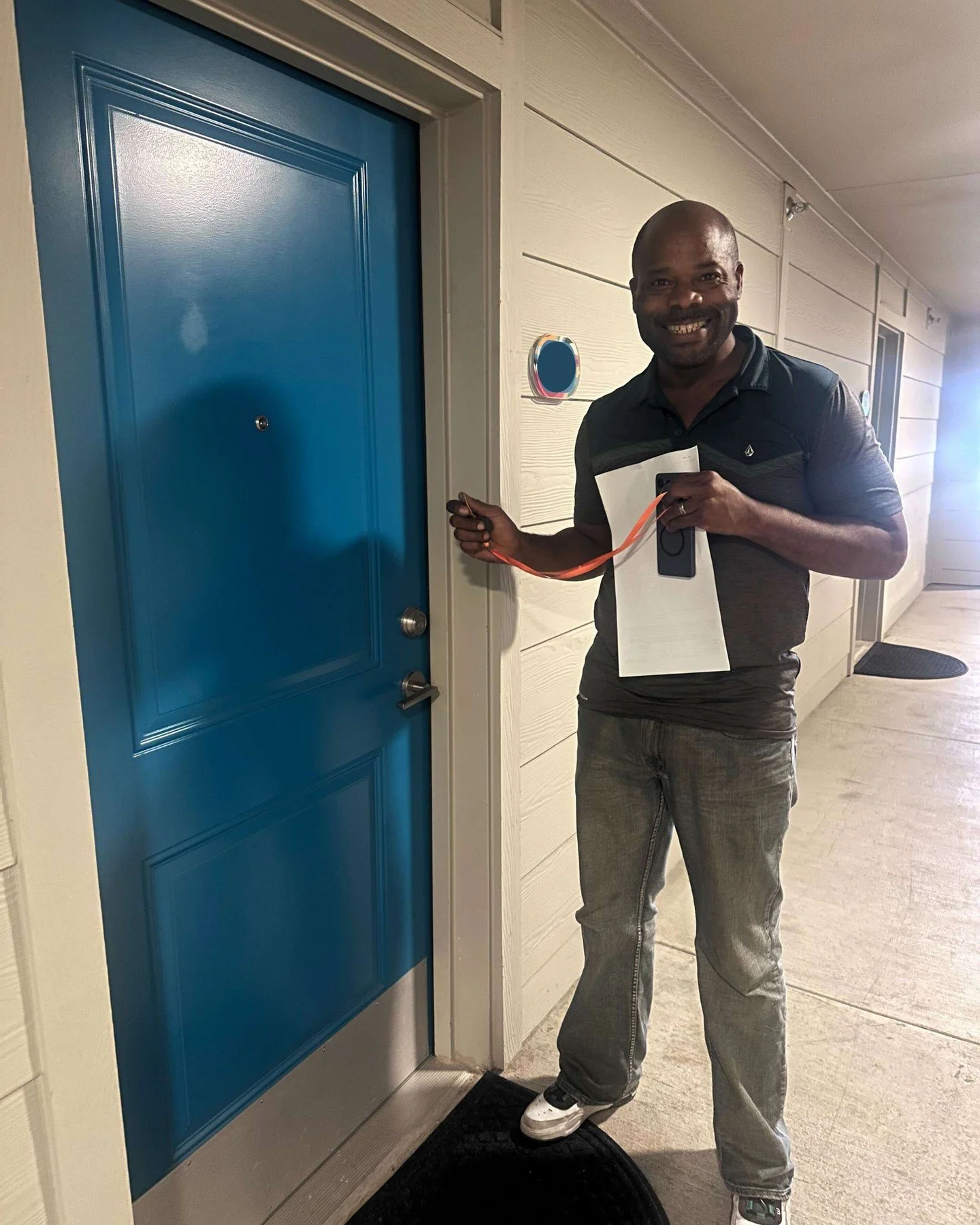 Housing isn't always the whole story and other pieces have to come together before it can happen. For Andre, those other pieces were health struggles that were hard to manage alone. A member of our staff provided transportation to his appointments, c