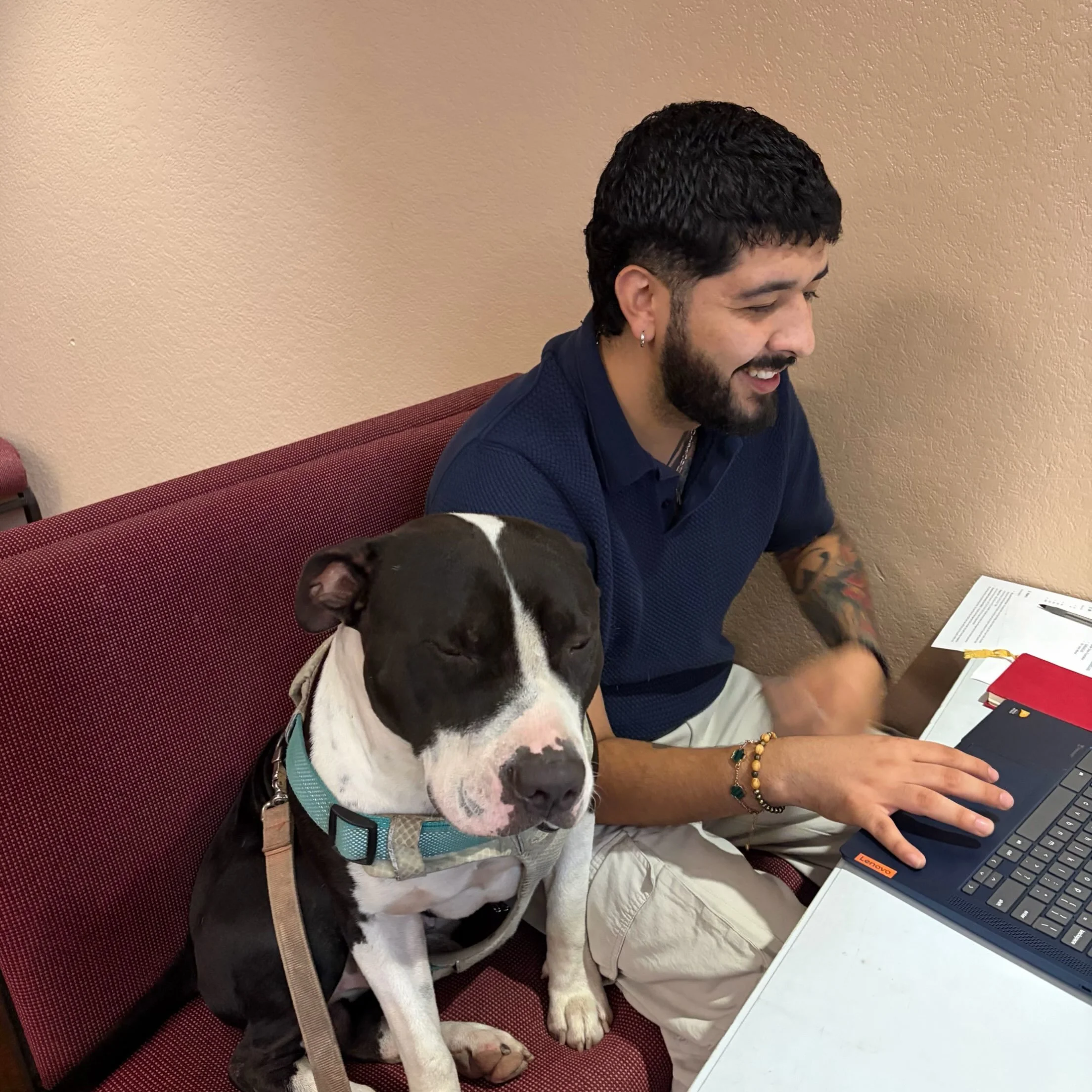 Sunrise staff member Sair helps coach people&rsquo;s housing journeys fluently in both English and Spanish every day, but sometimes even he needs a translator. Pets also experience homelessness and, thanks to amazing partner pet orgs, pet food donors