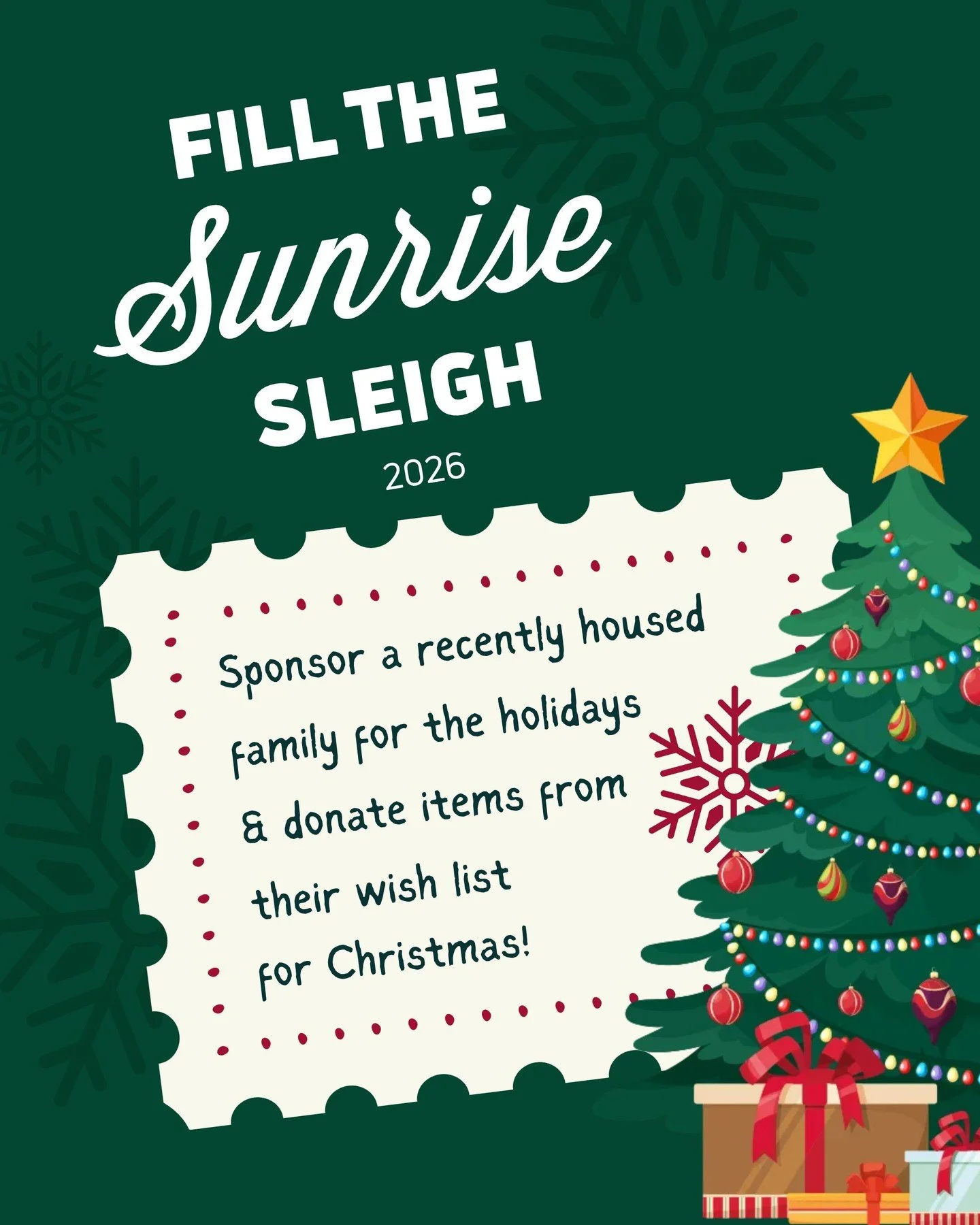 Help bring joy to kids in need! Sponsor a recently housed family for the holidays and donate items from their wish list for Christmas 🎁 Please fill out the form (link in bio) if you're interested. Make their first holiday season at home a special on