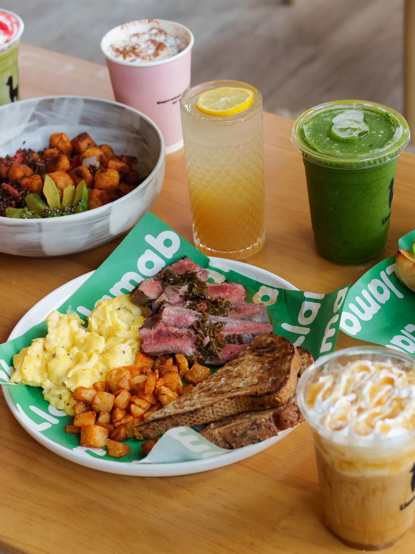 New menu items like our steak & eggs arriving next week!