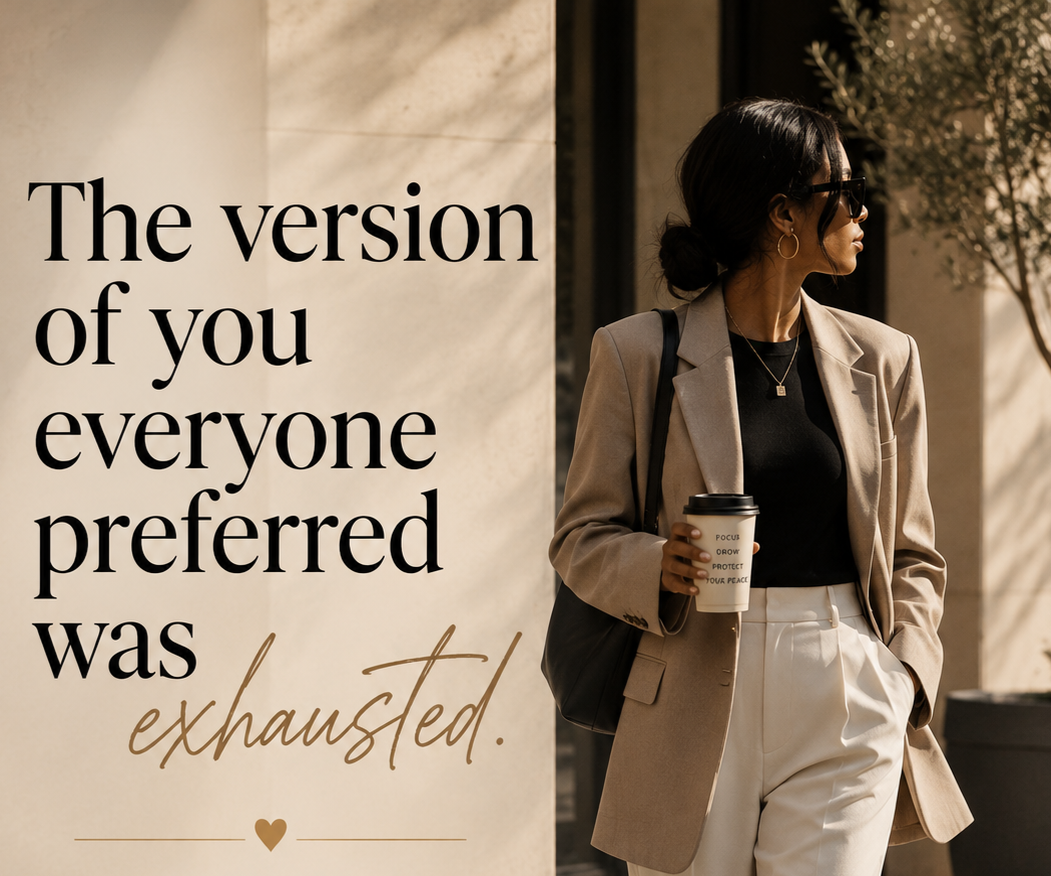 The Version of You That Everyone Preferred Was Exhausted