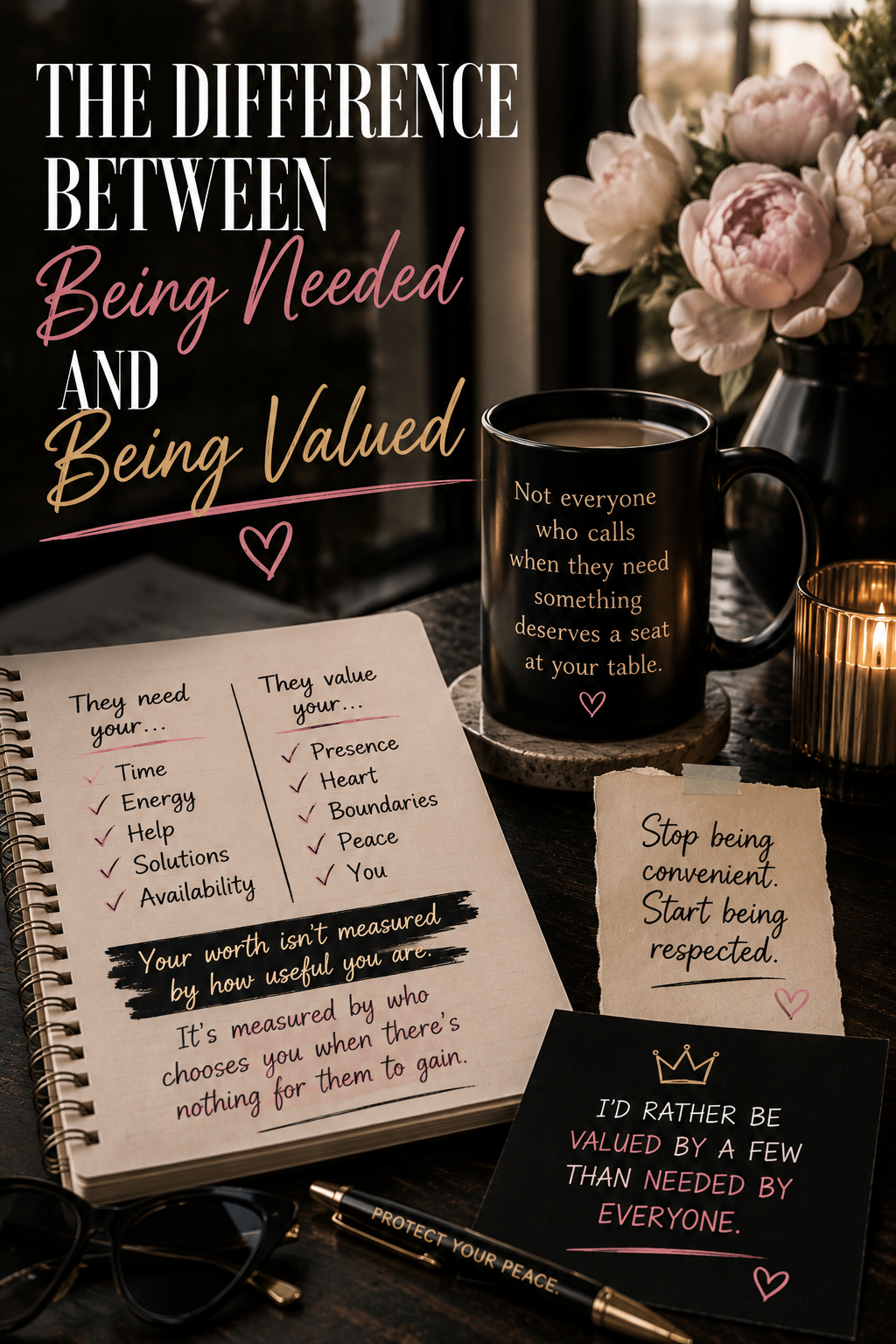 The Difference Between Being Needed and Being Valued