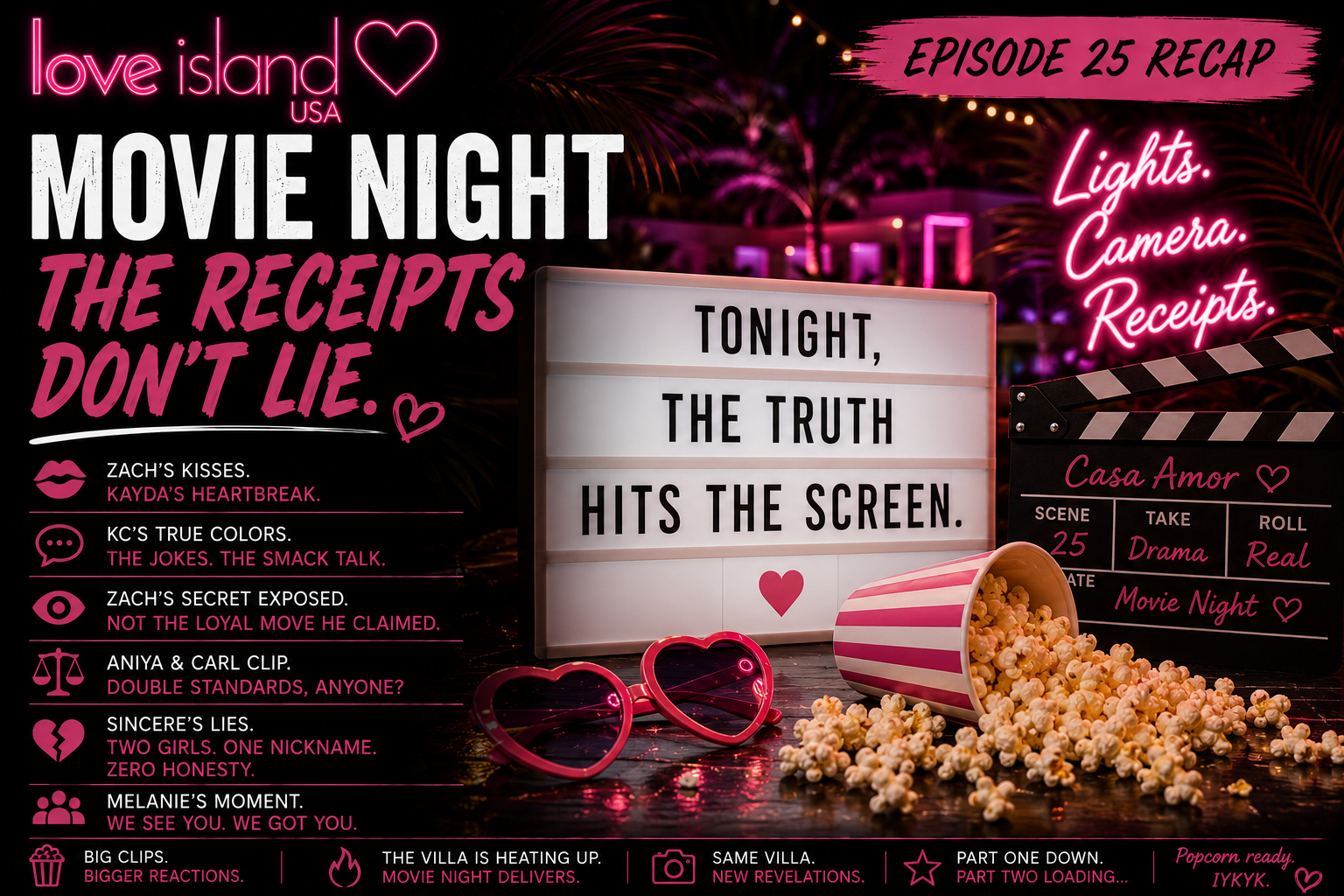 Reality Check: Love Island USA Season 8, Episode 25 — Receipts Were Finally Served