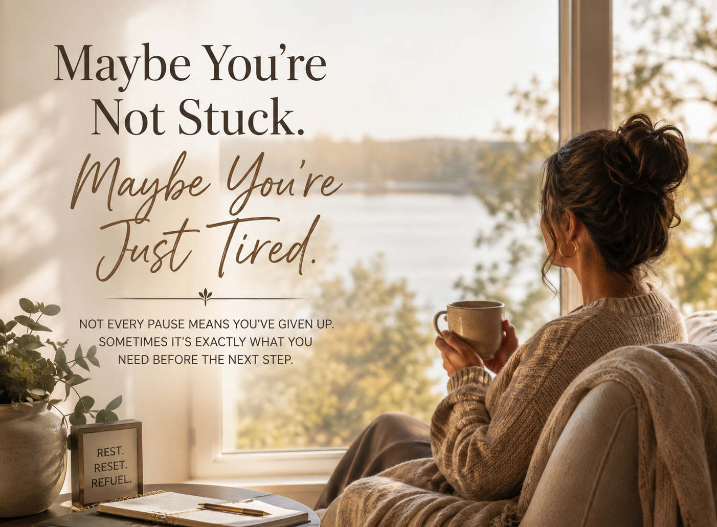 Maybe You're Not Stuck. Maybe You're Just Tired