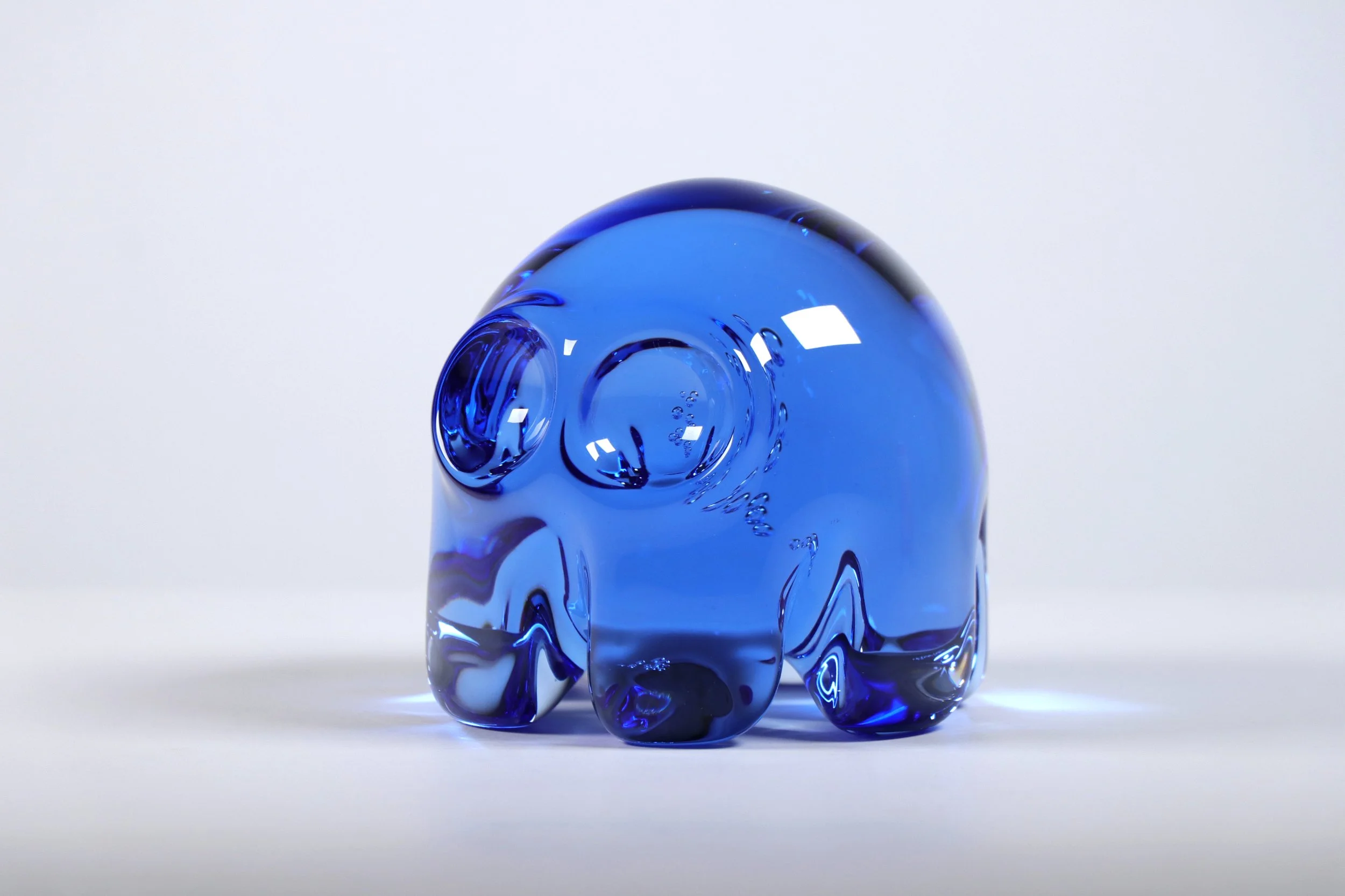 Small Ghost, 4.5" high x 4.75" round, 2025