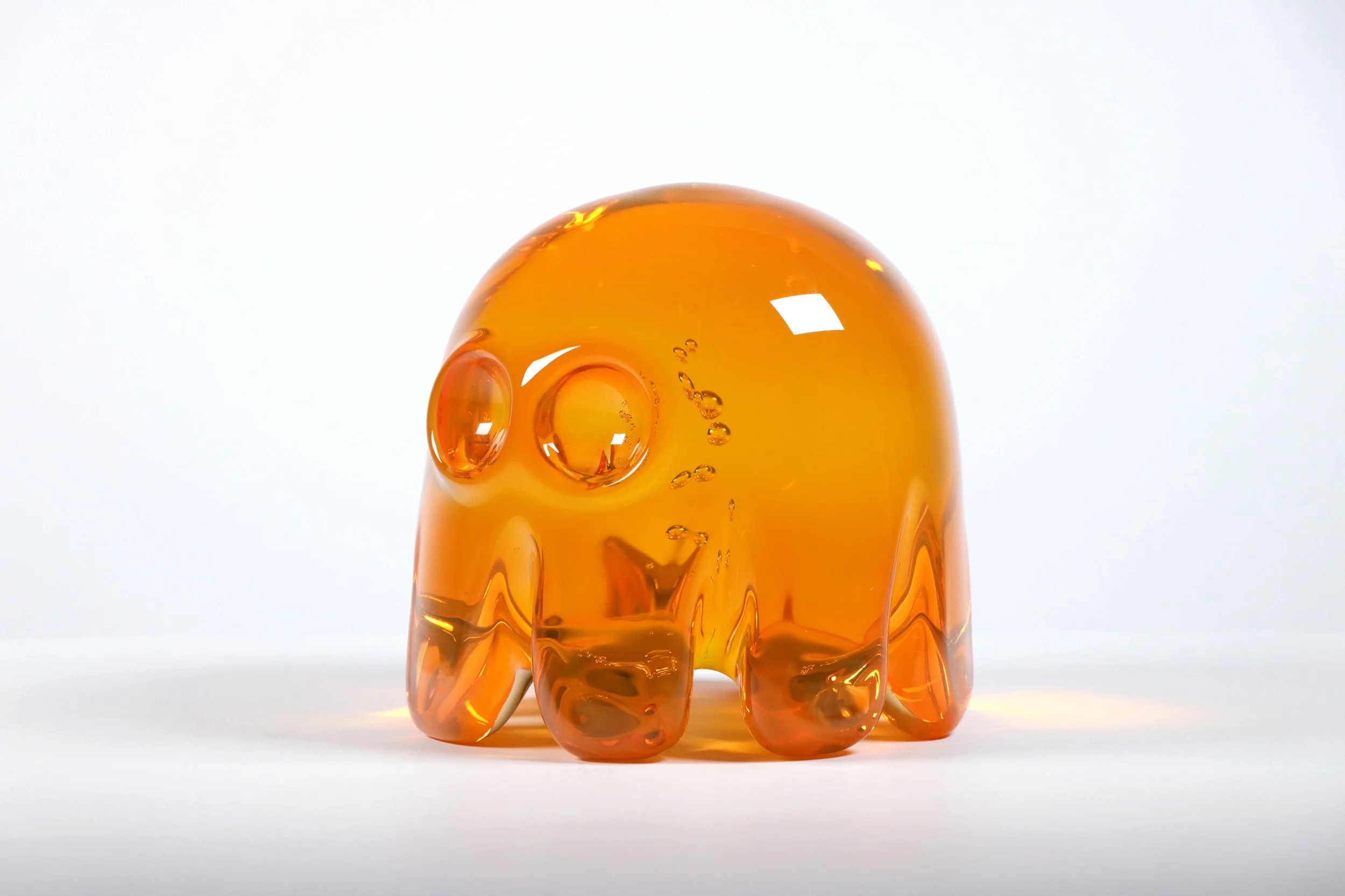 Clyde, Pac-Man Ghost, 6" high, 6" round, 2025