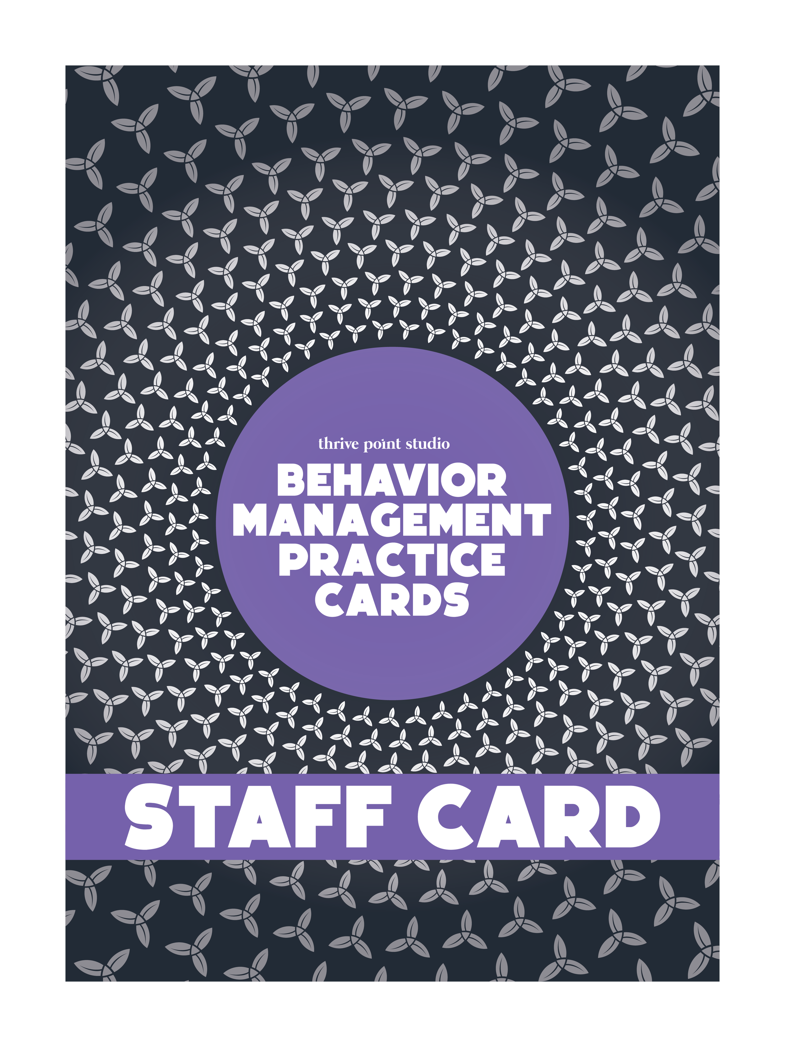 Ladder of Action Behavior Management Training Card Deck