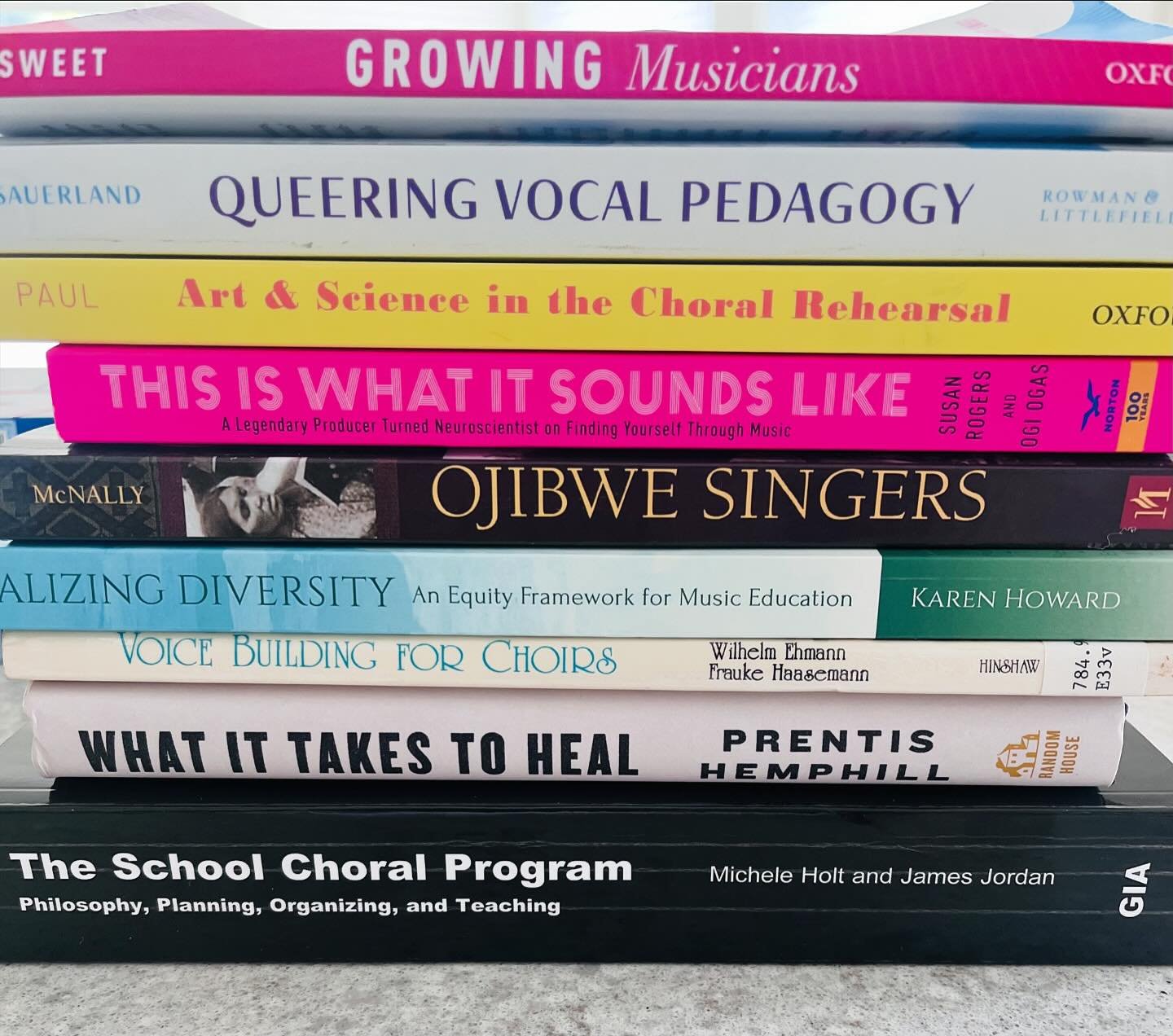 Teaching Choral Methods brings me nose-to-nose with the world and its children and the conditions that enable them to thrive. Always exploring, reading, and considering what or who is left out of the curriculum and how to remedy that. Adding a framew