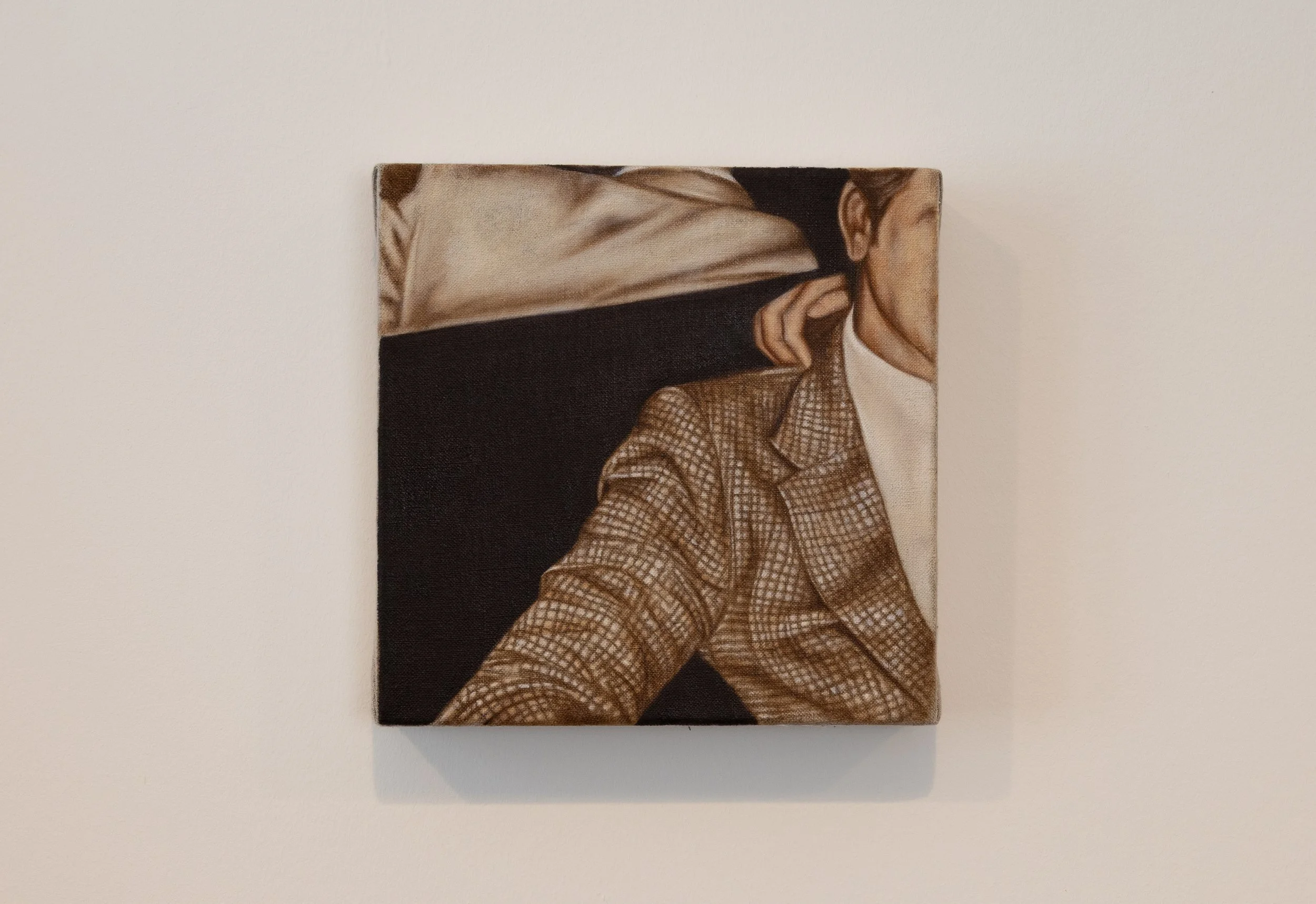 Album 2: Amman: 1972: 1 , 2026, Oil on Linen, 20x20 cm