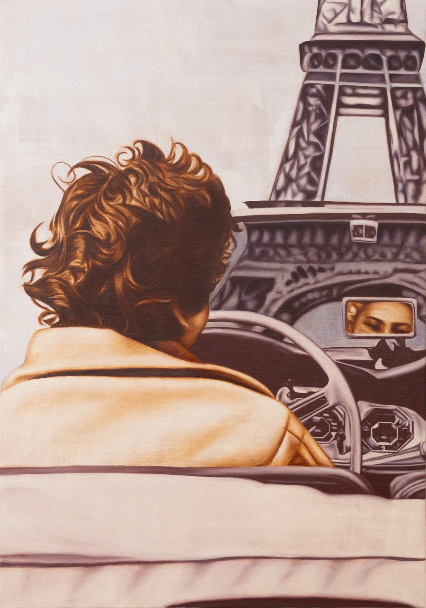 Album 8: Paris: 1950’s: 1, 2026, Oil on Linen, 100x70 cm