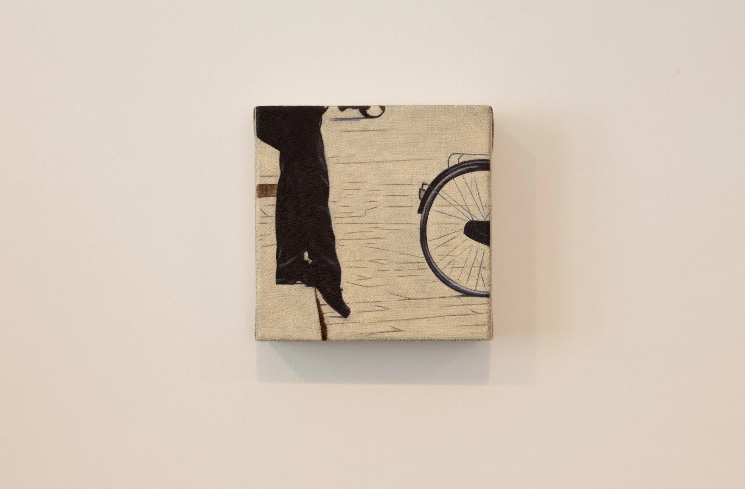 Contact sheet 2: Milan: 1990’s: 21, 2026, Oil on Linen, 15x15 cm