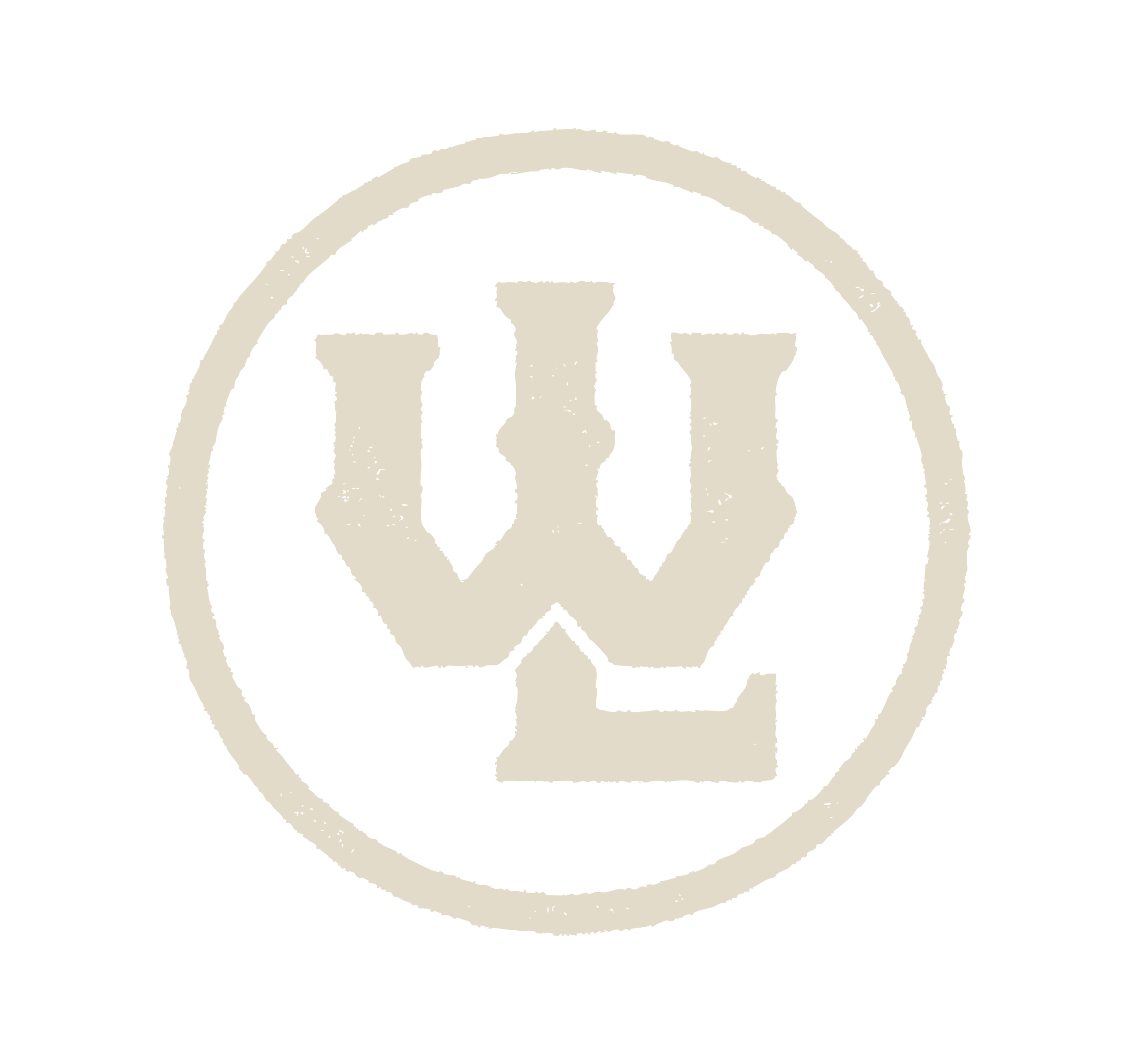 Wyatt Lowe Monogram Logo White