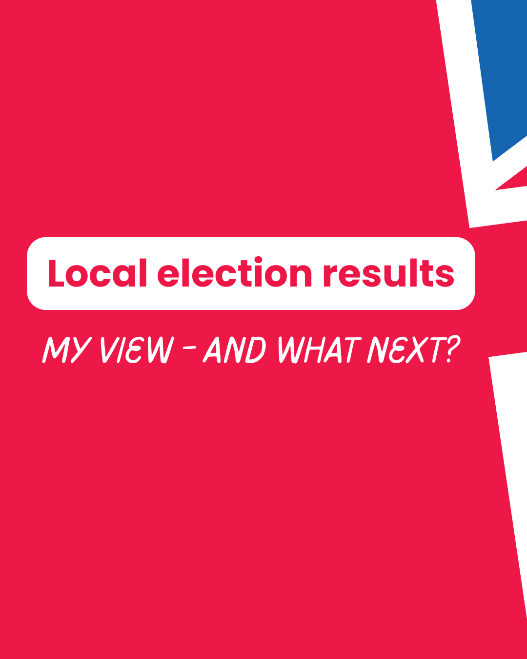       
  
    Local election results  My view and what next?  The Milton Keynes City Council election results in Bletchley and Tattenhoe are clearly difficult for Labour.   As your Member of Parliament, I know I have a personal responsibility to help